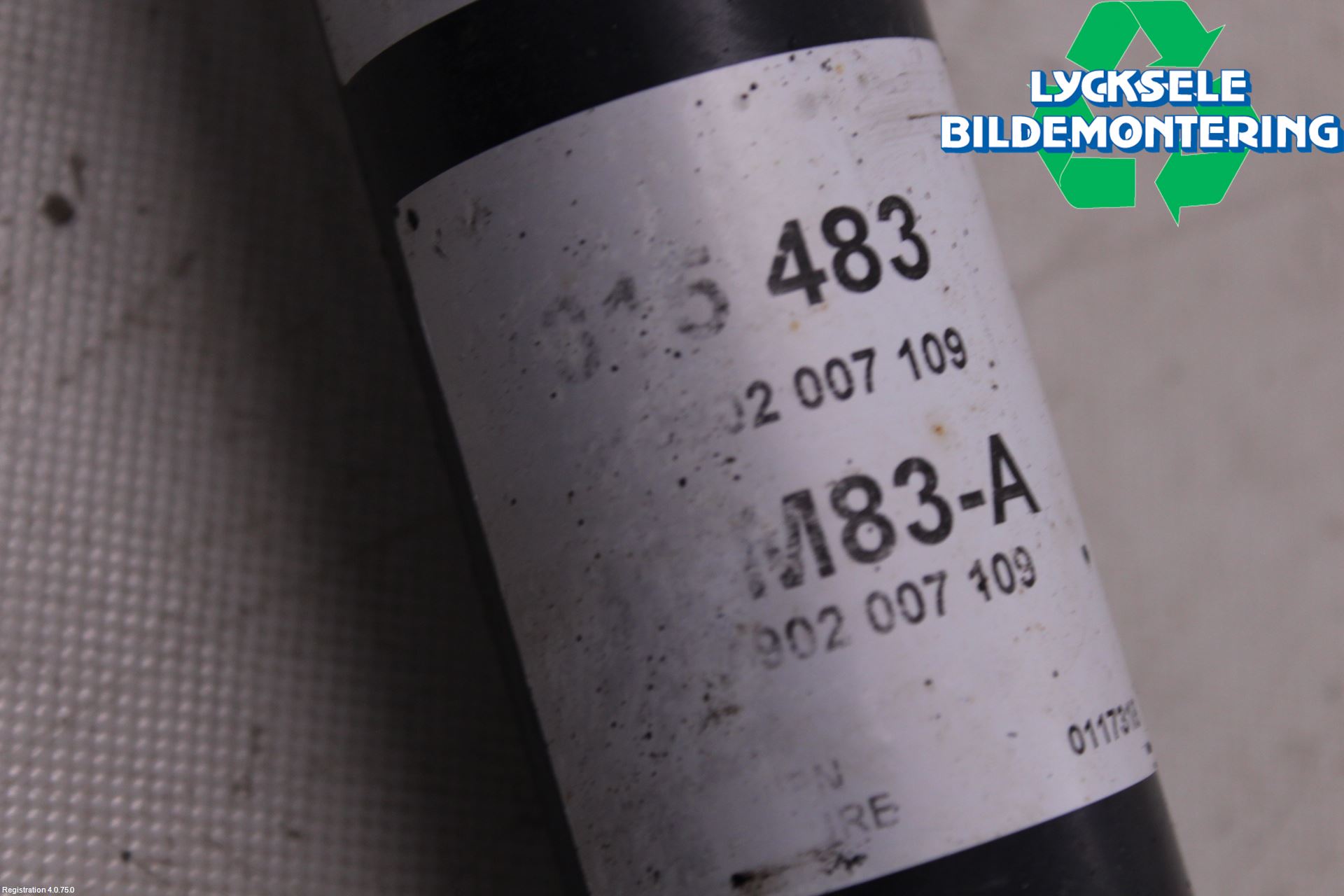 Opel ASTRA J 10-15 Stötdämpare Bak