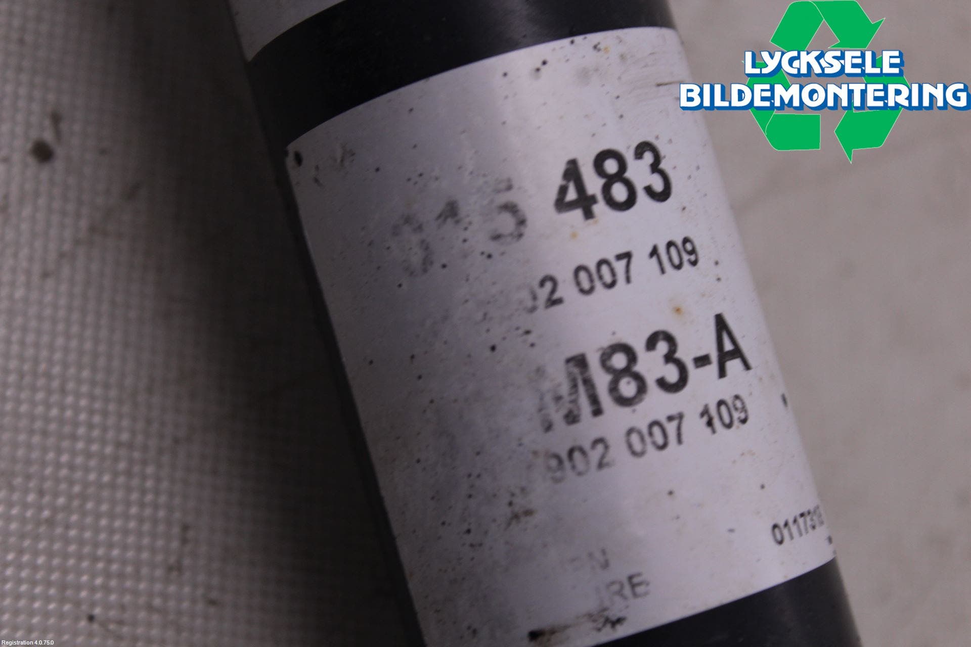 Opel ASTRA J 10-15 Stötdämpare Bak