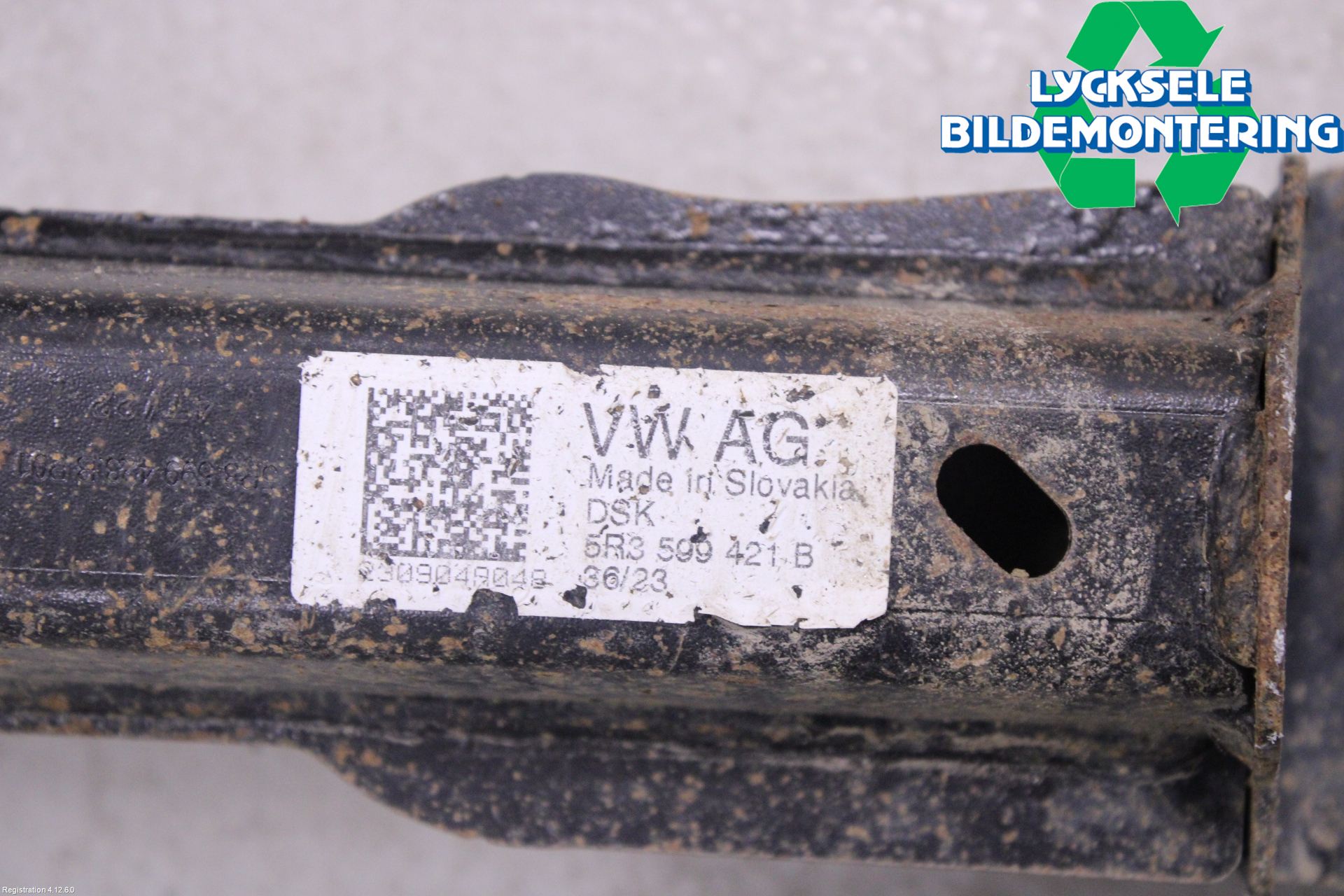 Volkswagen VW CADDY 21- Bakaxelbalk