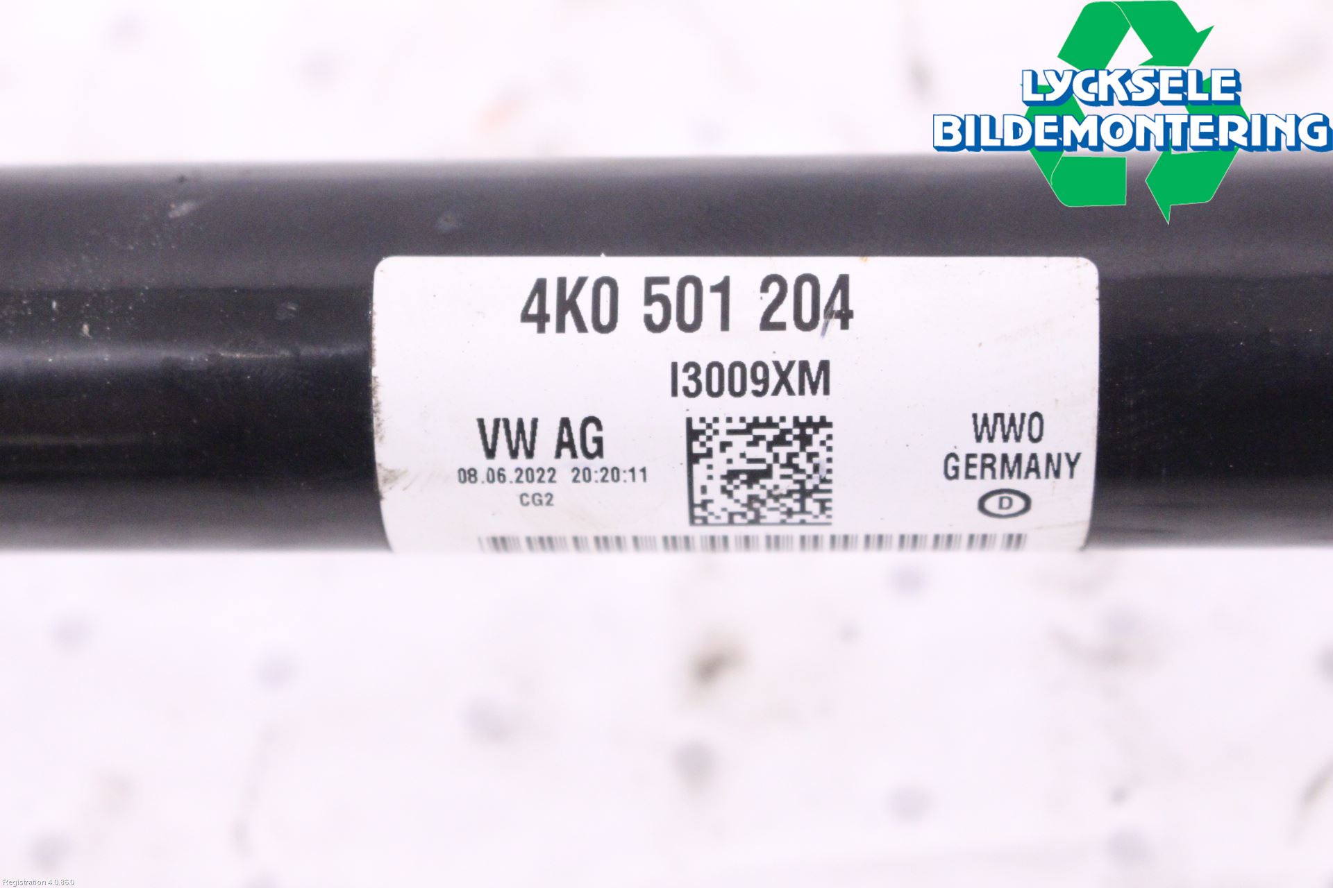 Audi A6 F2/C8 19- Drivaxel Bak Höger