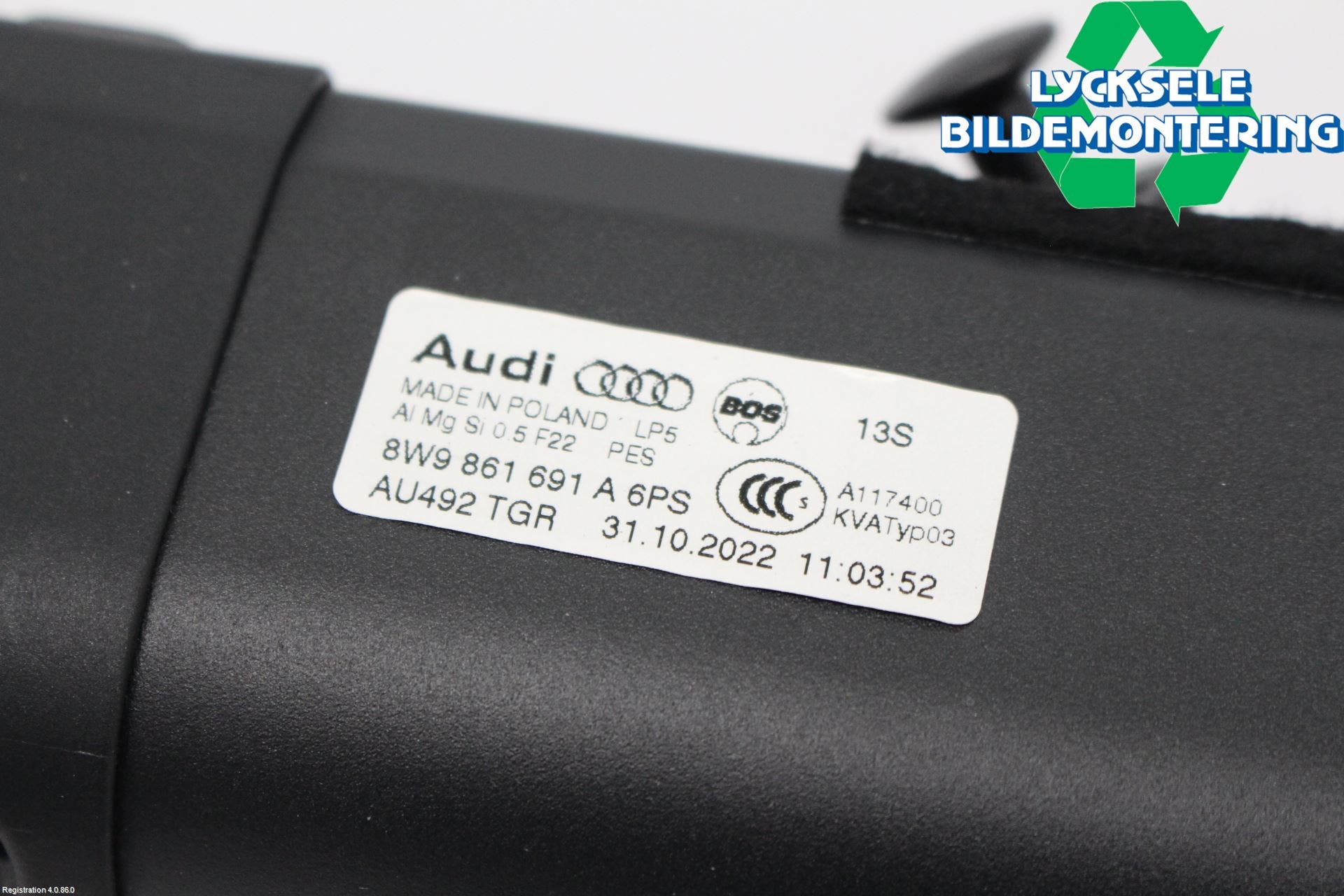 Audi A4/S4 B9 20- Lastnät