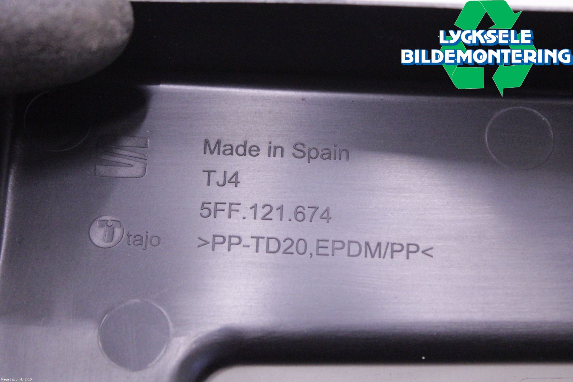 Cupra FORMENTOR 21- Deflektor Plåt-Plast Kylning