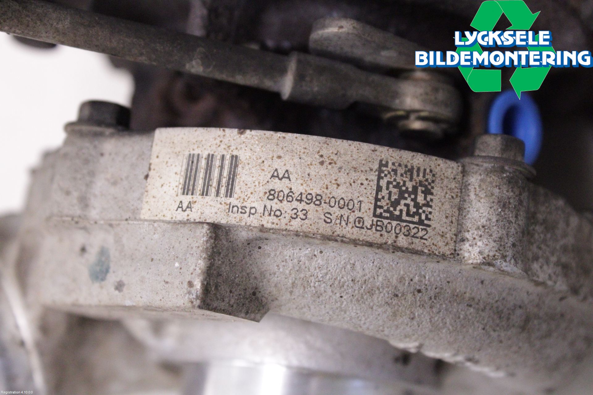 Ford MONDEO 07-15 Turboaggregat
