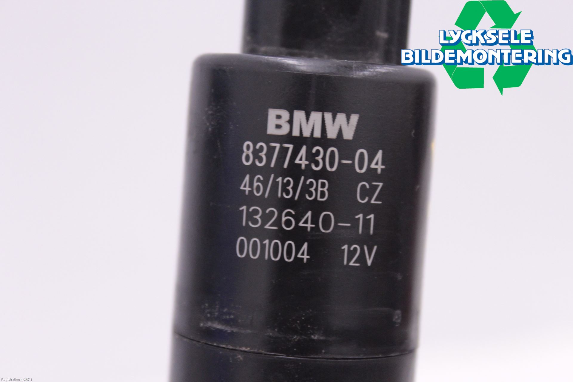 BMW X1 E84 10-15 Spolarmunstycke Strålkastare