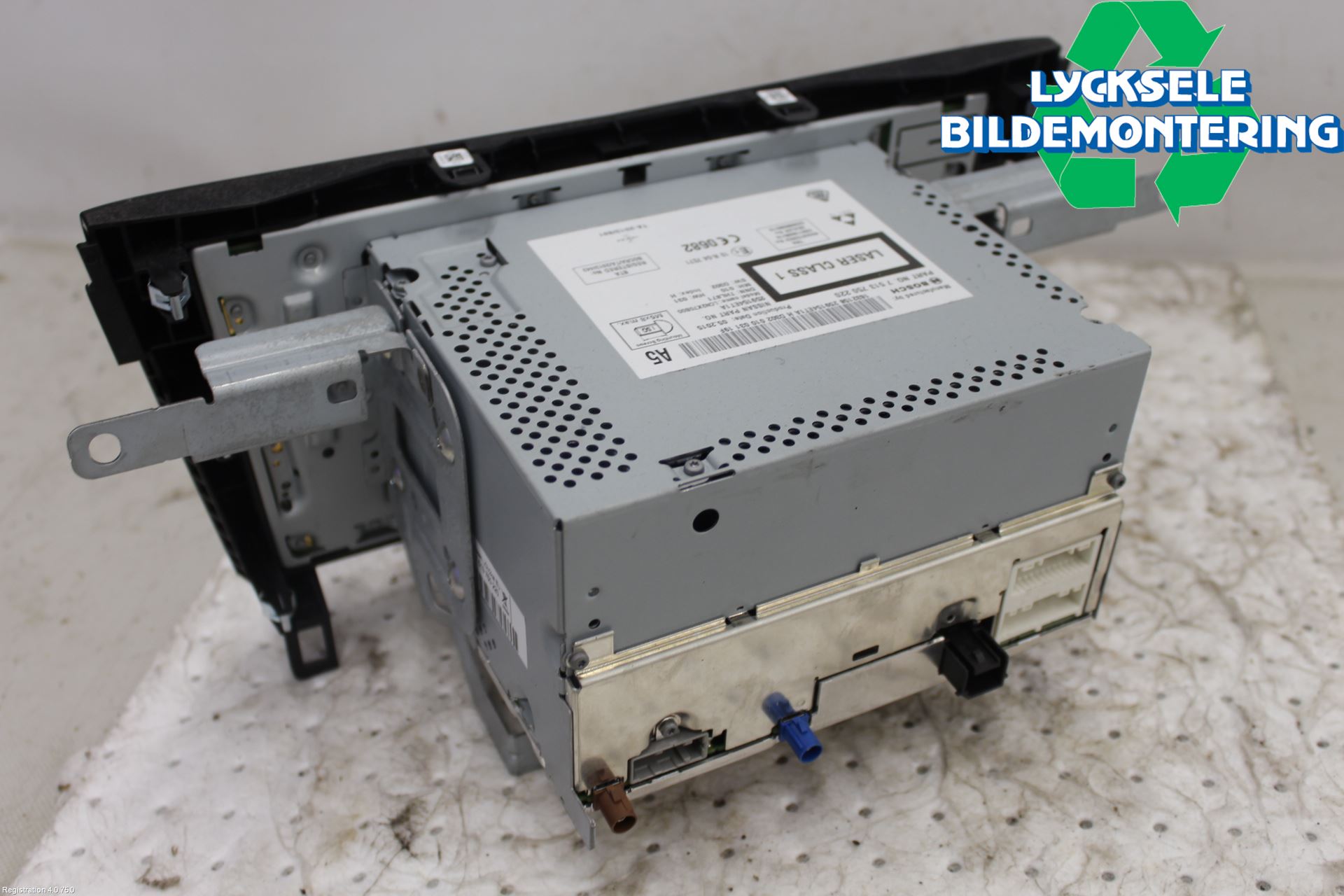 Nissan QASHQAI 14-17 Cd Radio - Multimediapanel