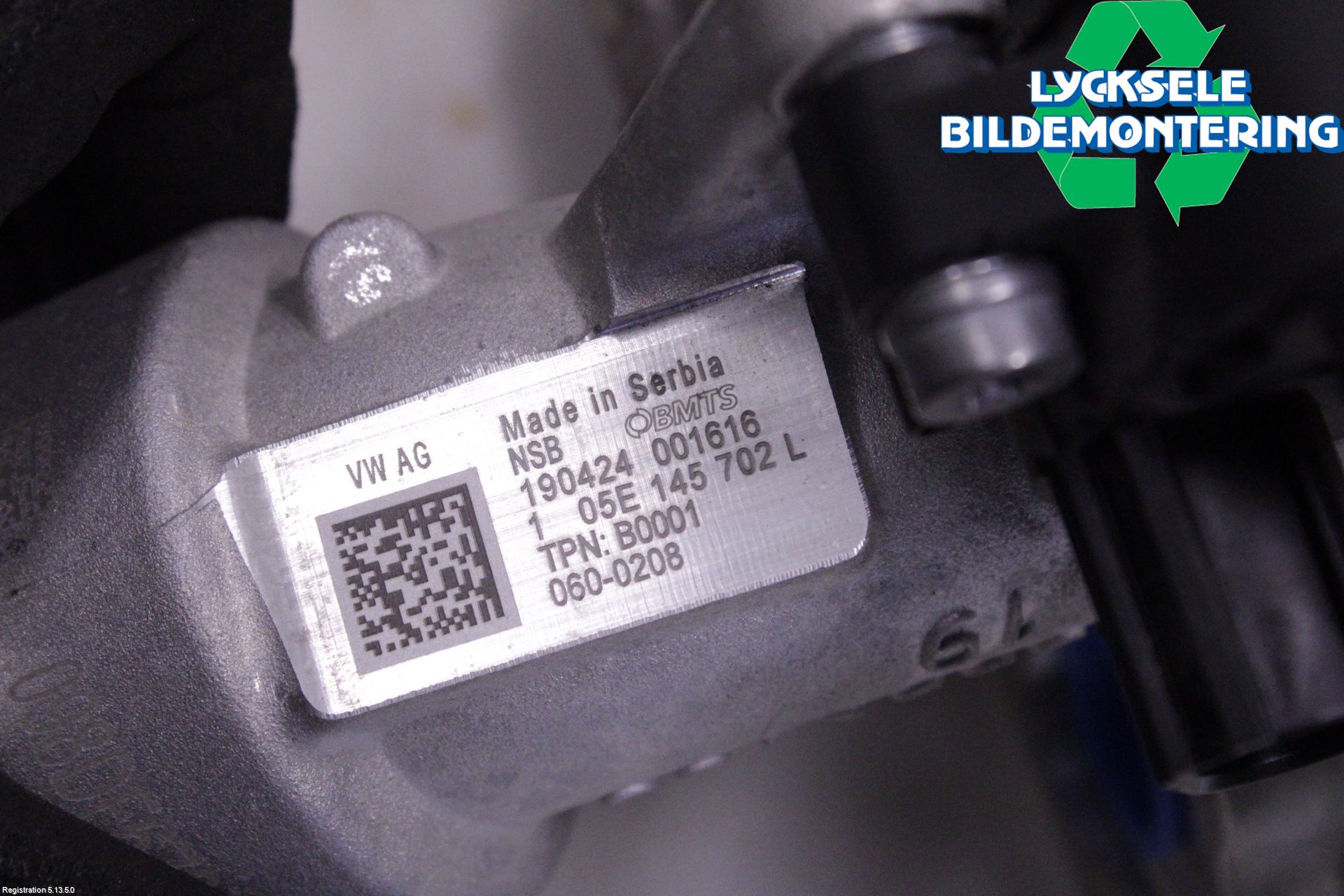 Volkswagen VW GOLF / E-GOLF VIII 20- Turboaggregat