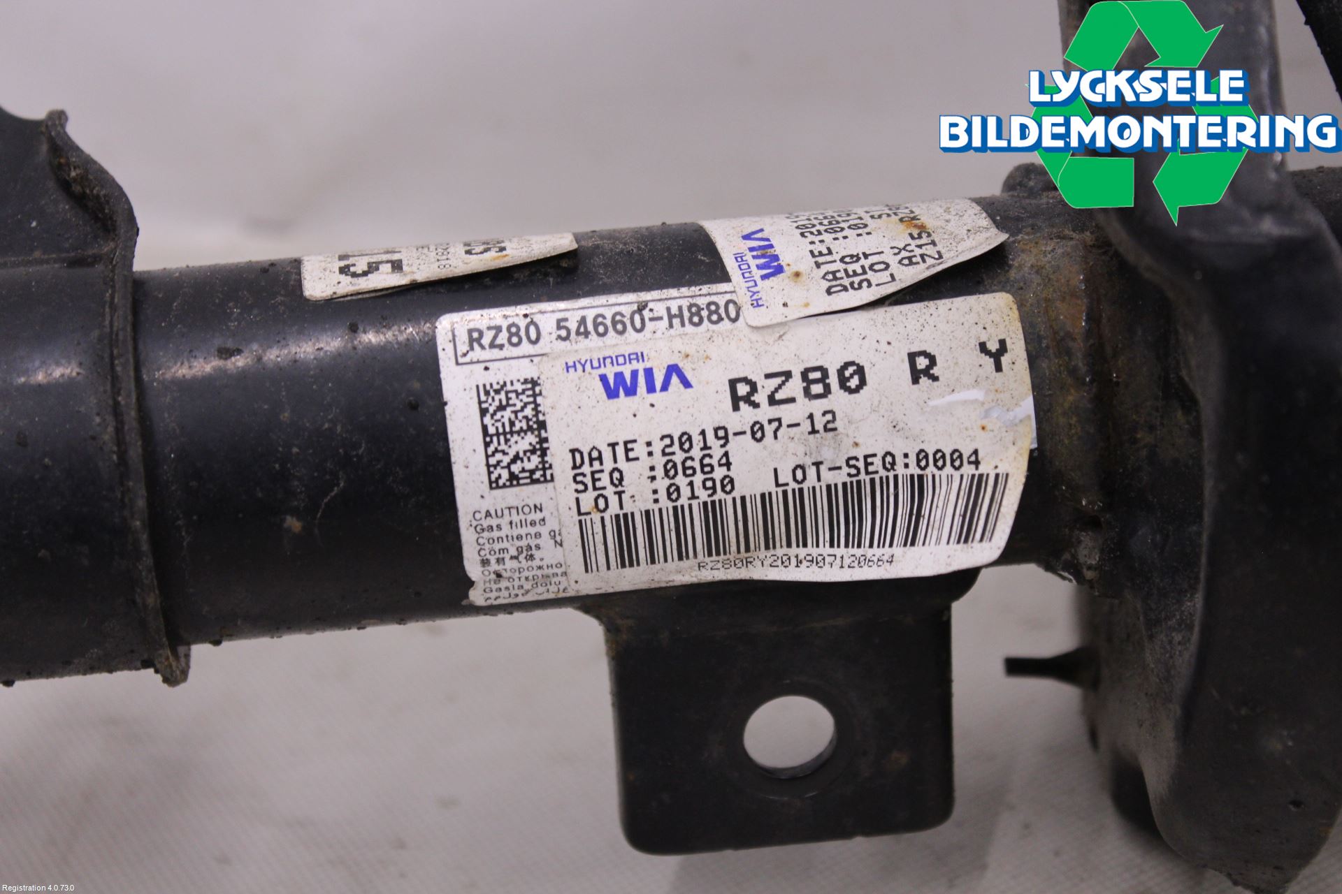 Kia RIO 17- Fjäderben Fram Höger