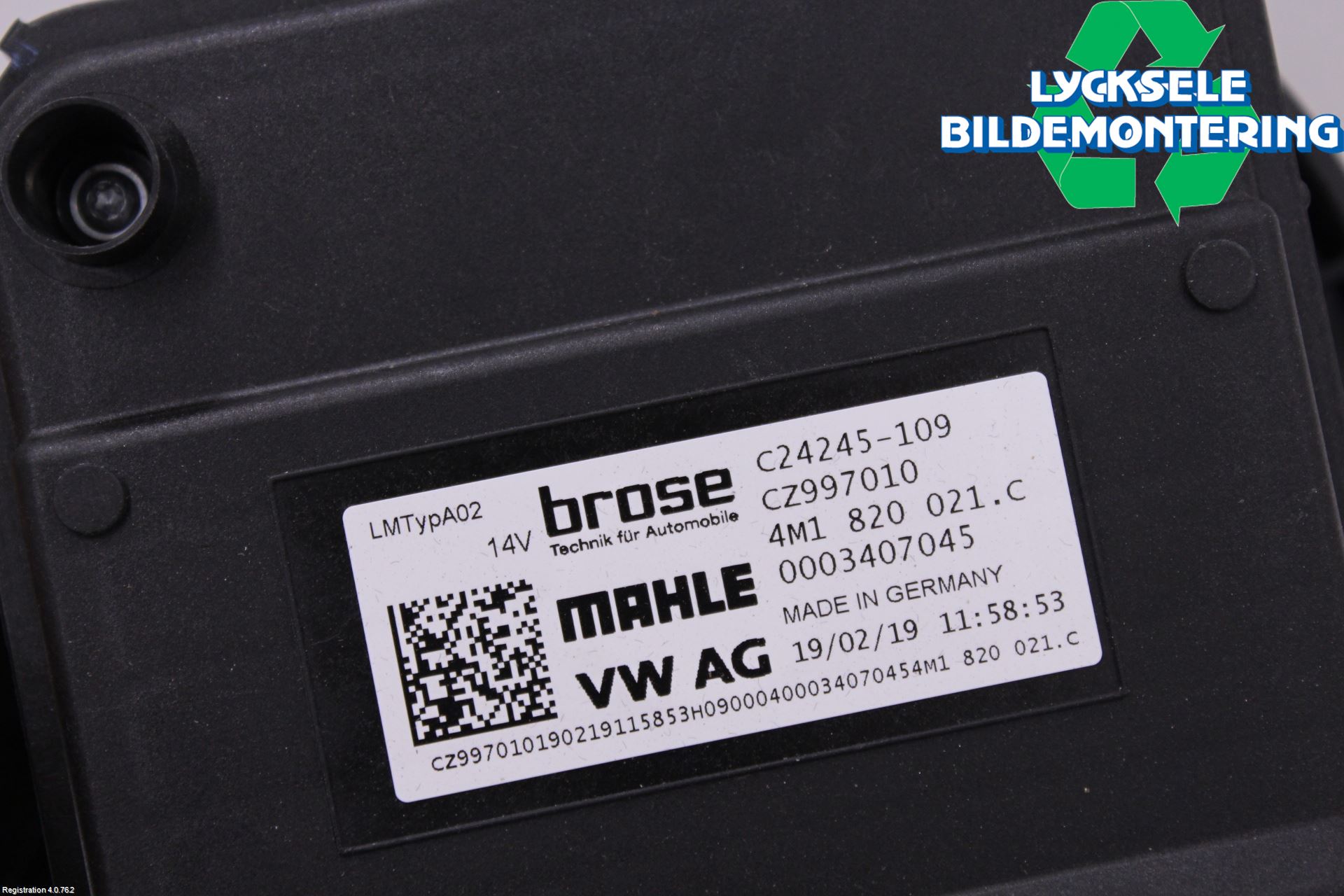 Audi A6 F2/C8 19- Ac Värmefläkt