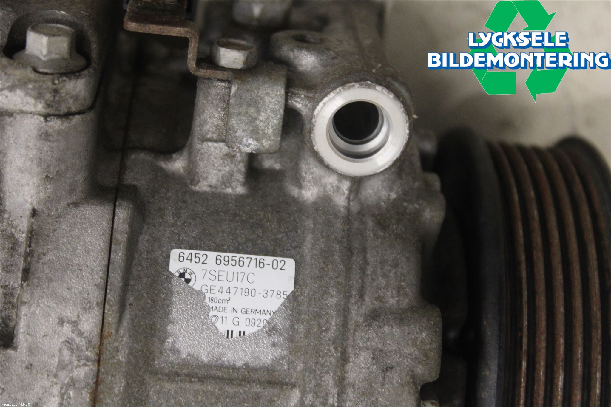 BMW 3 E90/91 SED/TOU 05-12 Ac Kompressor