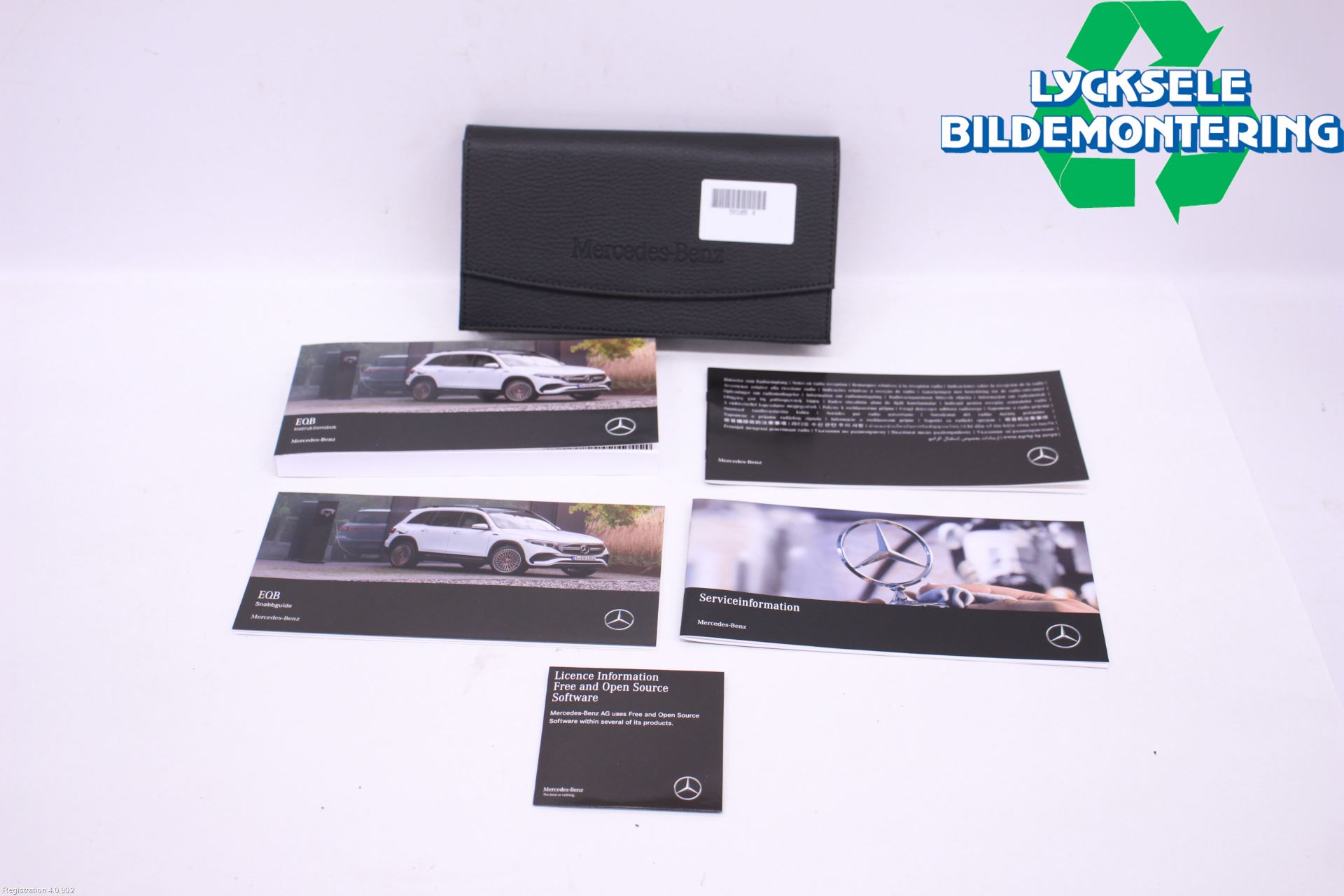 Mercedes-Benz MB EQB (X243) 22- Instruktionsbok