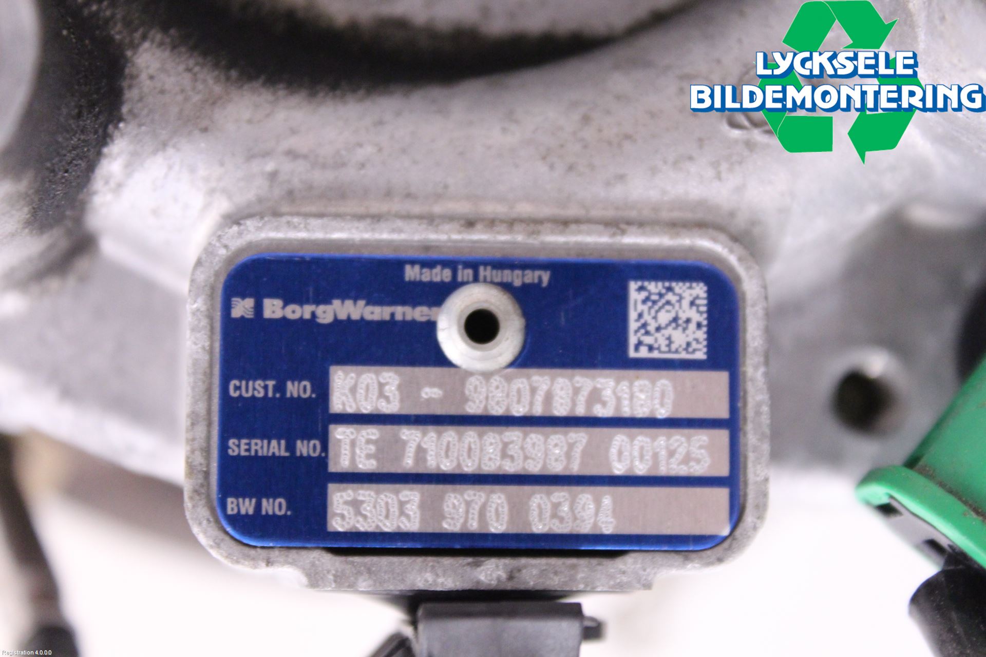 Ford KUGA 17-19 Turboaggregat