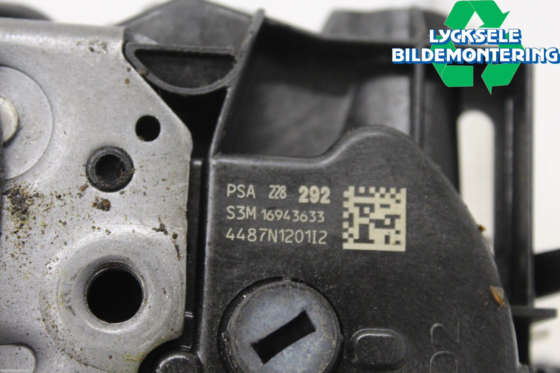 Peugeot 5008 17-24 Låskista-Dörrlås