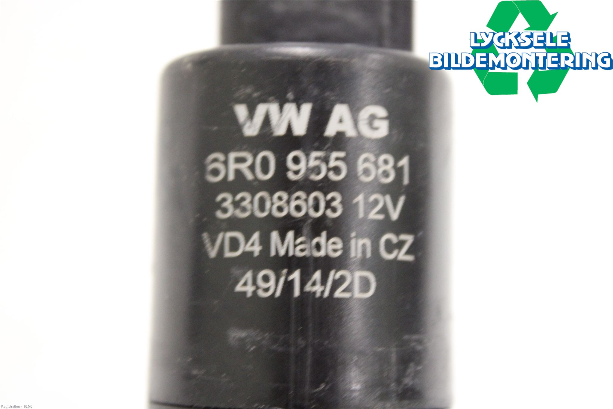 Audi A3/S3 8V 13-20 Spolarpump Högtryck