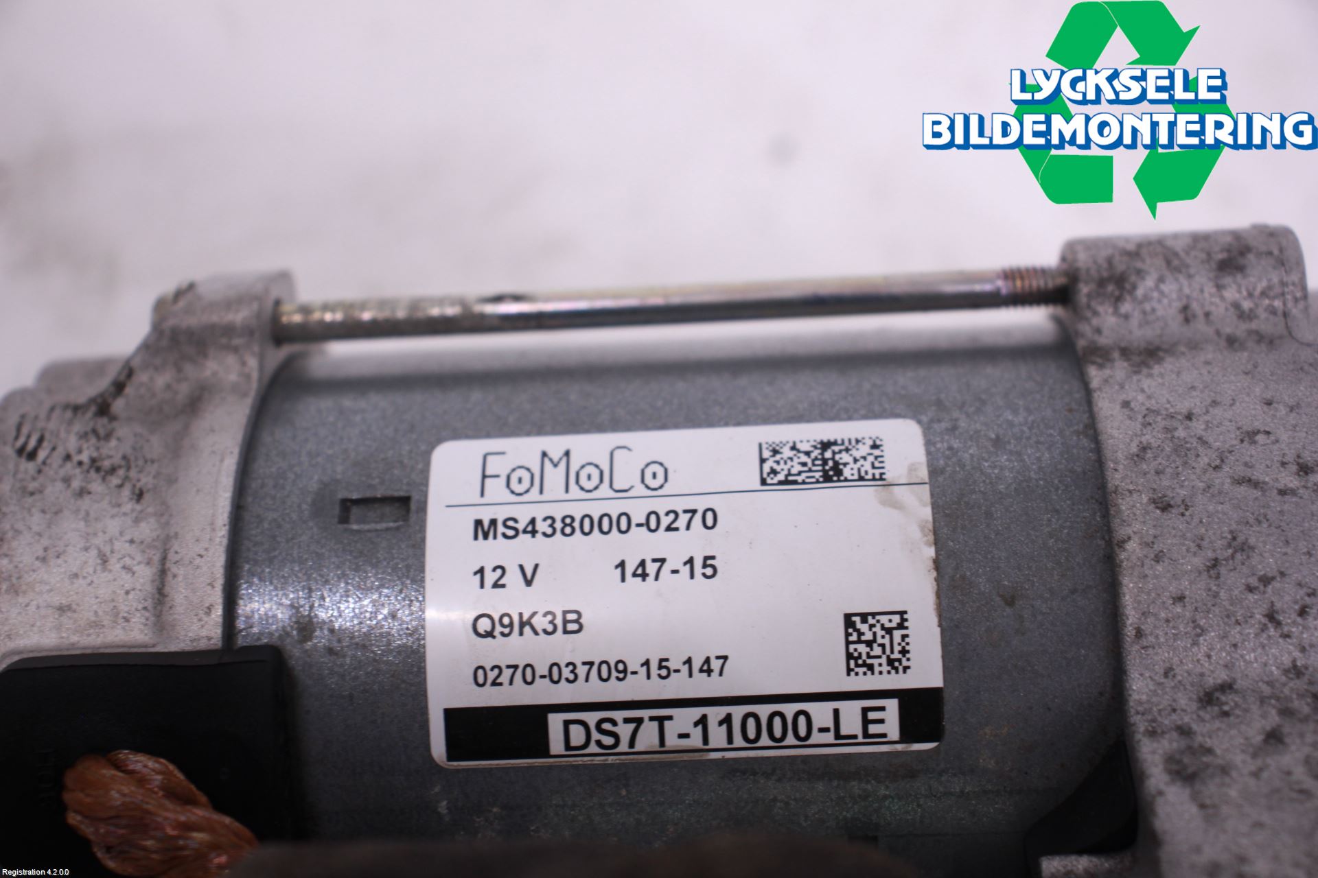 Ford KUGA 13-16 Startmotor Diesel