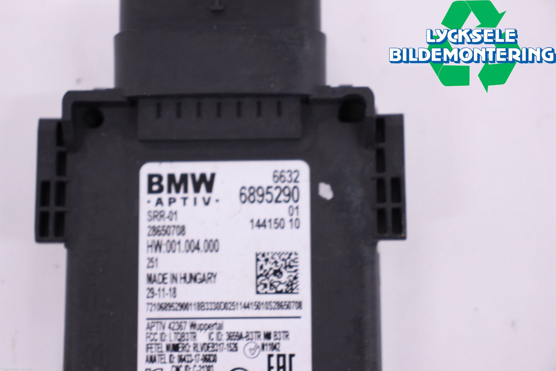 BMW X3 G01 18- Sensor Aktivt Kollisionsskydd