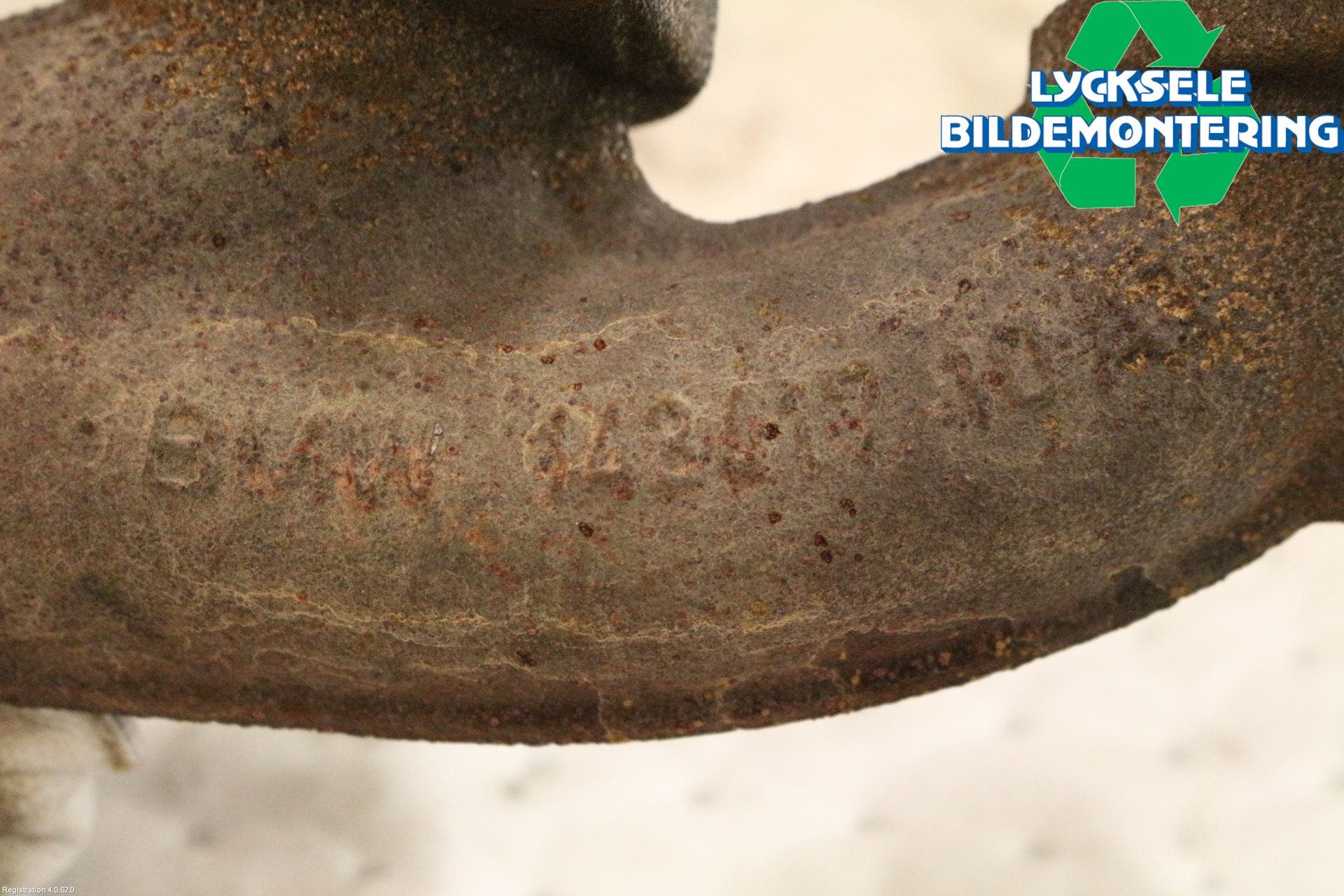 BMW 5 F10/F11/F18 09-17 Grenrör Avgas