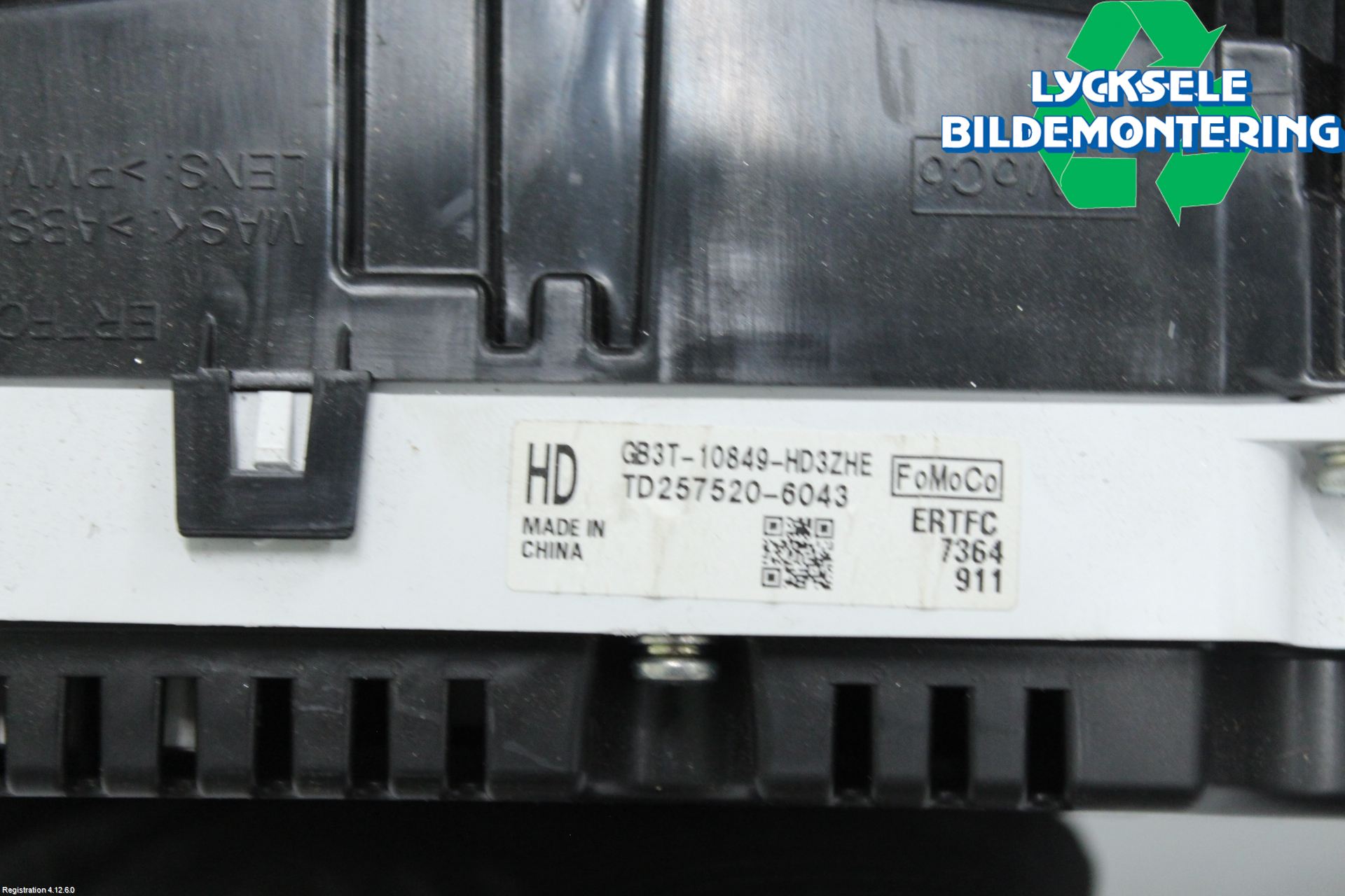 Ford RANGER EU 12-23 Instrument Komb