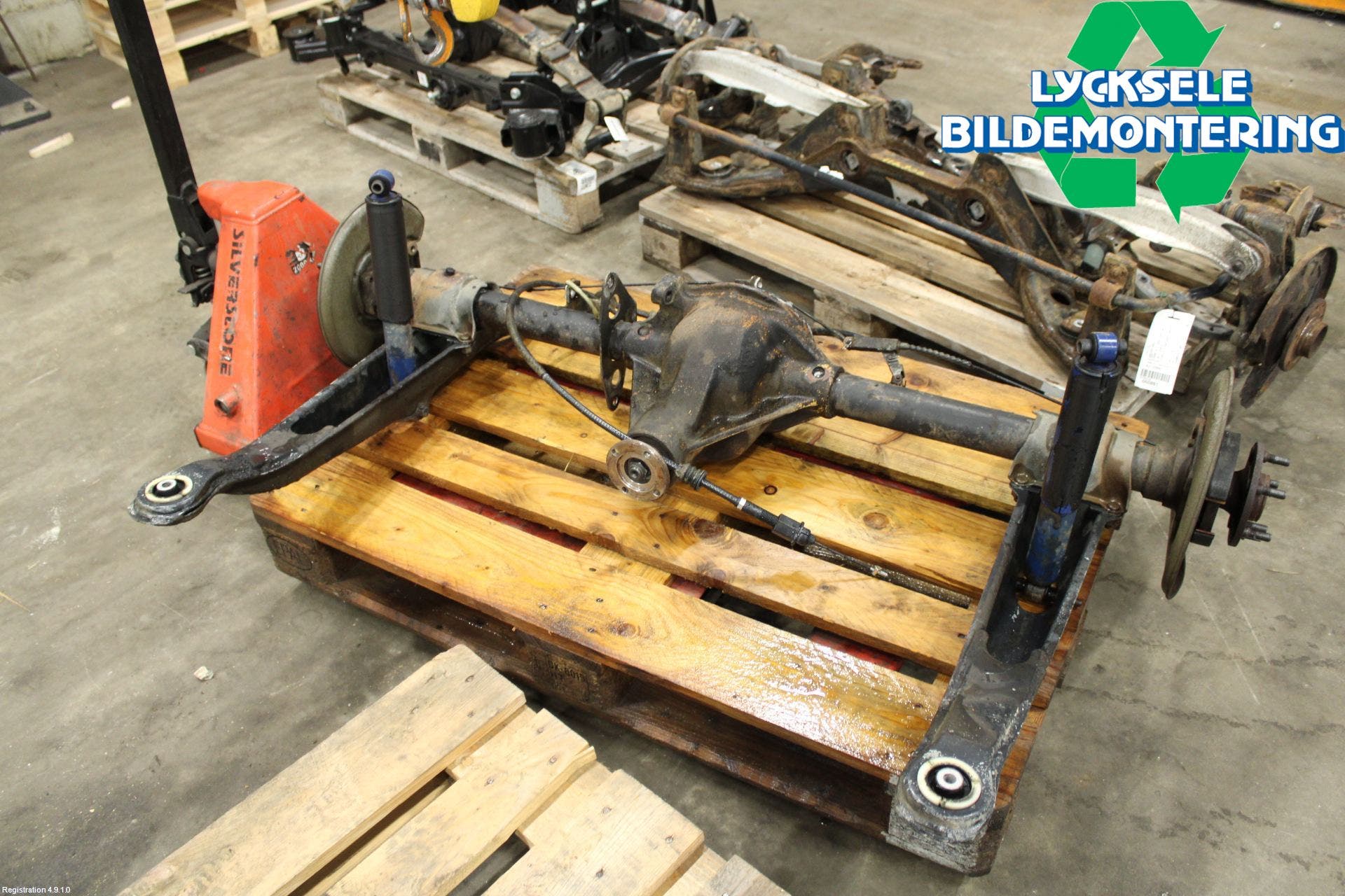 Volvo 740 88-92 Bakaxel