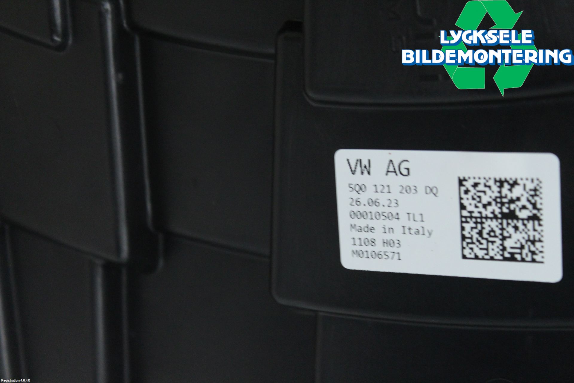 Volkswagen VW T-ROC 18- Kylfläkt El