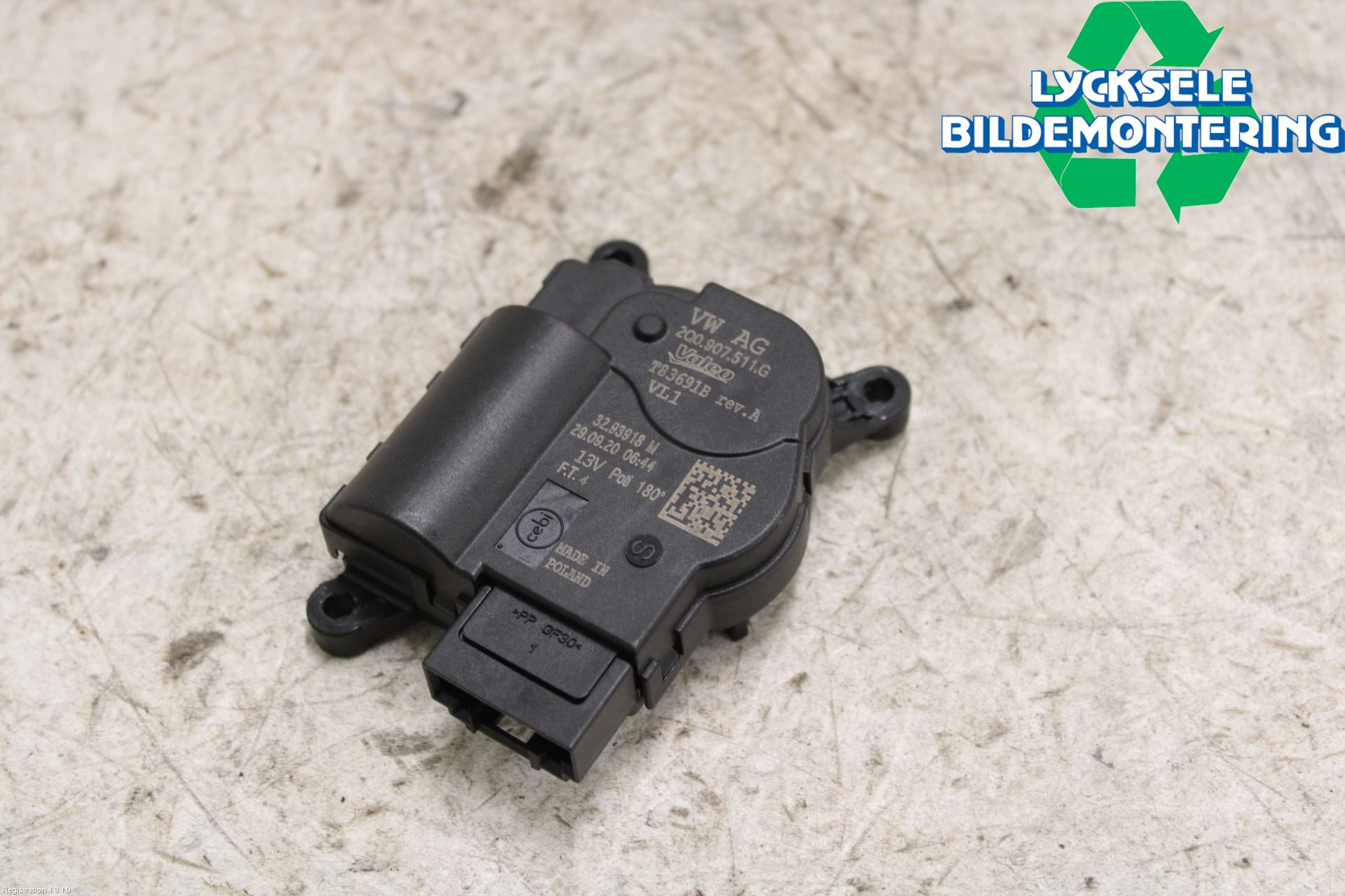 Volkswagen VW ID.3 21- Ac Reglermotor