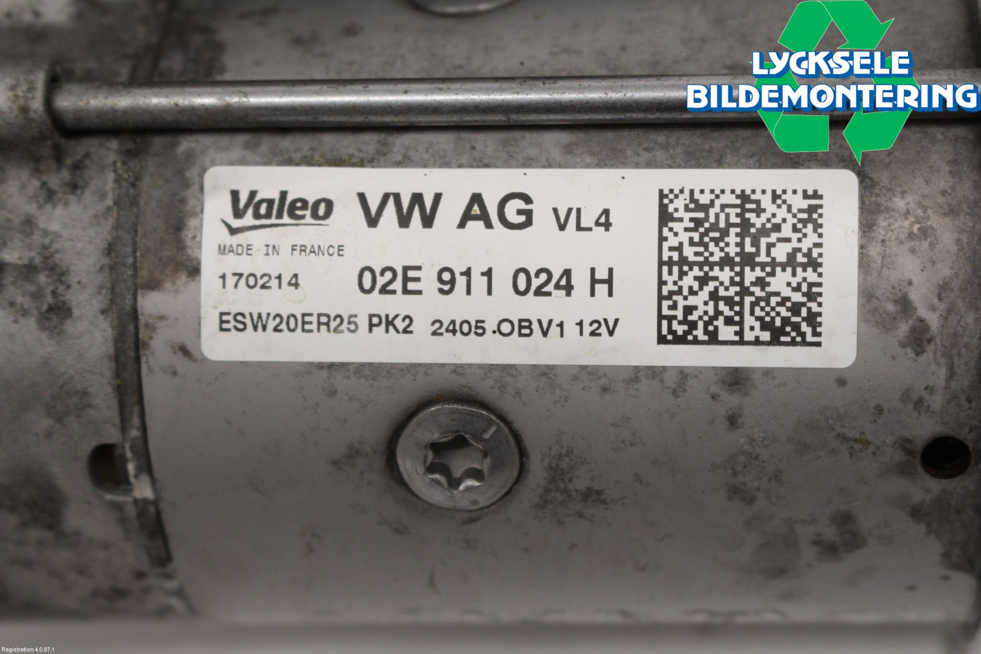 Skoda SUPERB 09-15 Startmotor Diesel