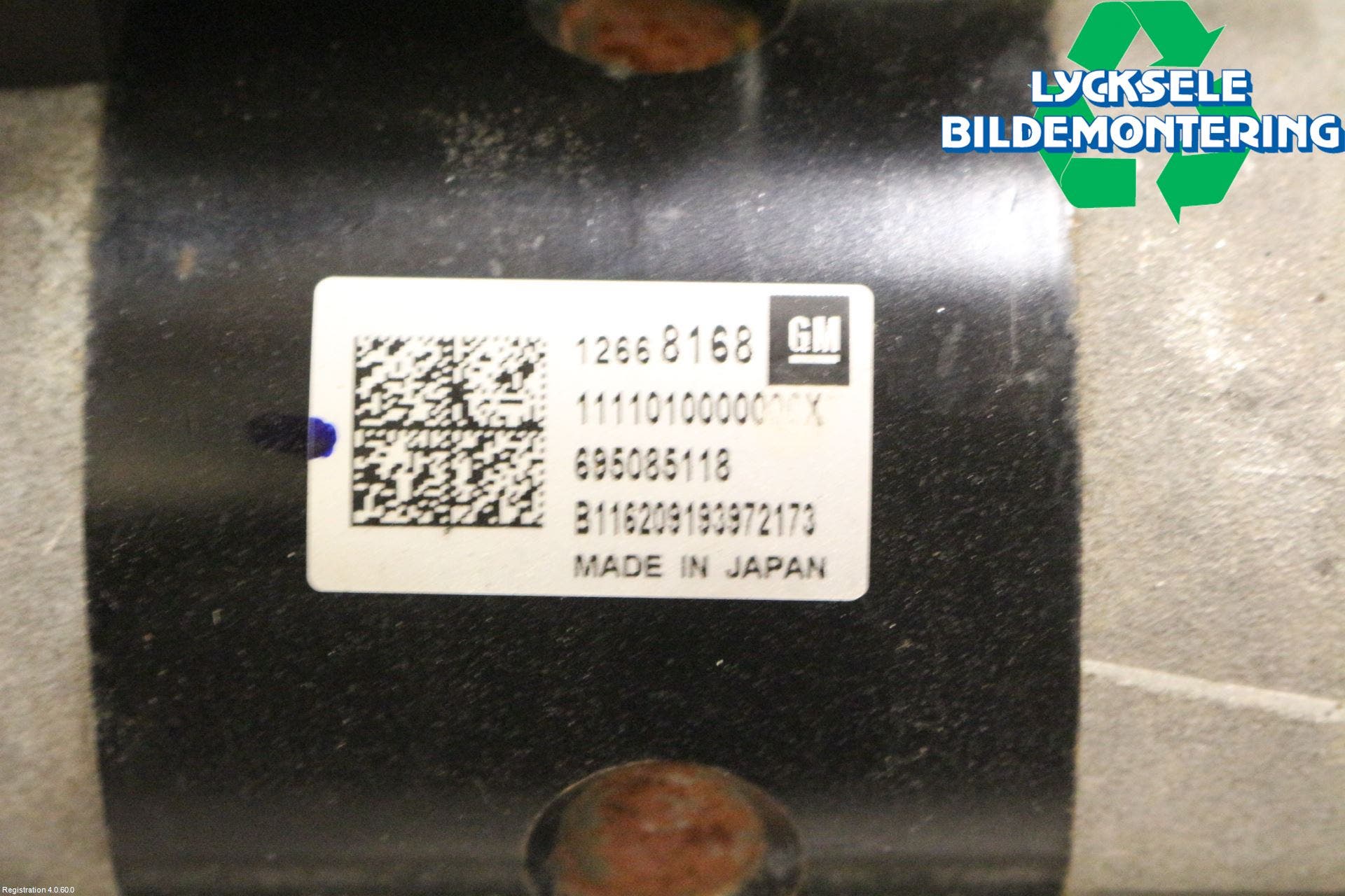 Opel ASTRA K 16-22 Startmotor