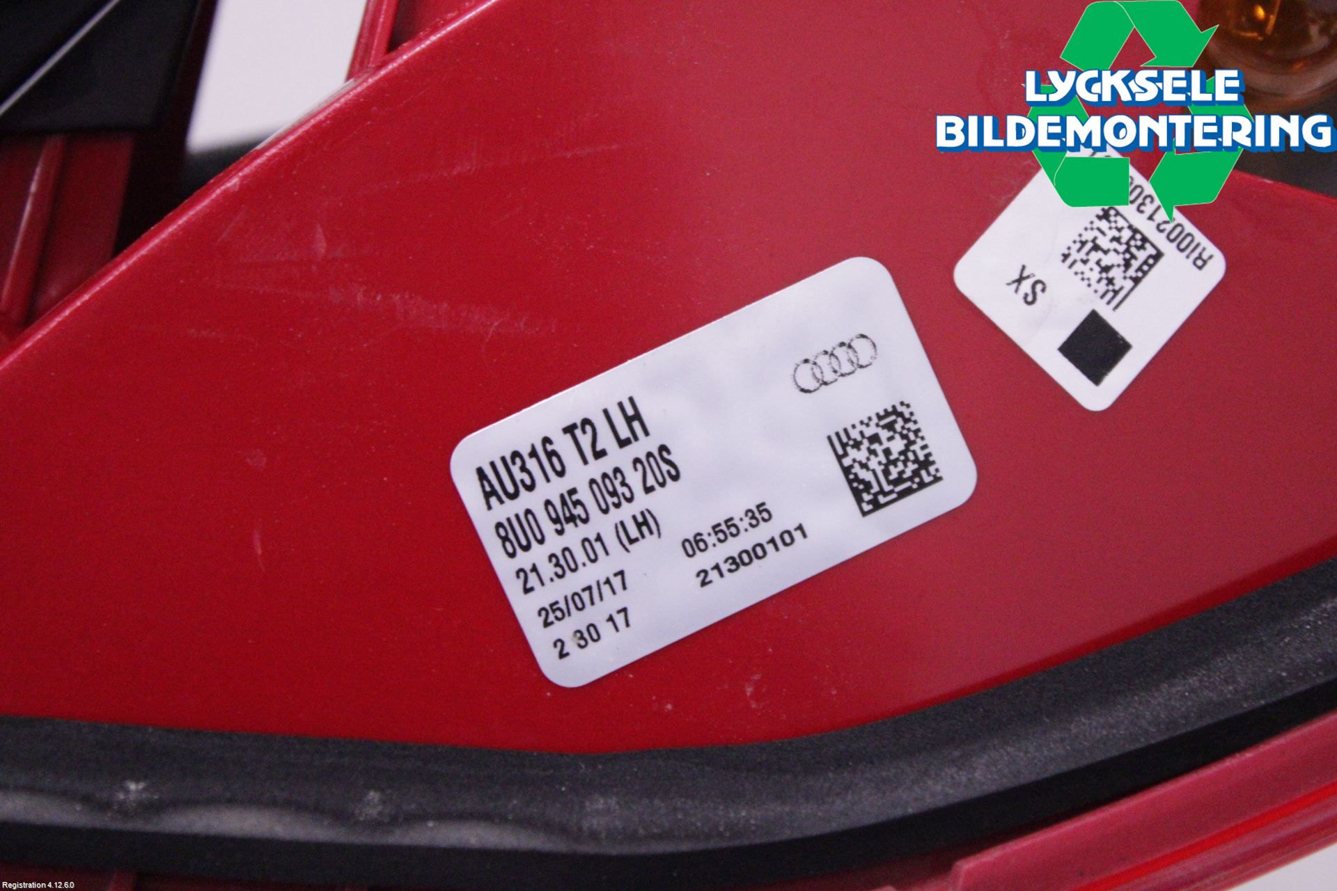 Audi Q3 8U 12-18 Bakljus Vänster