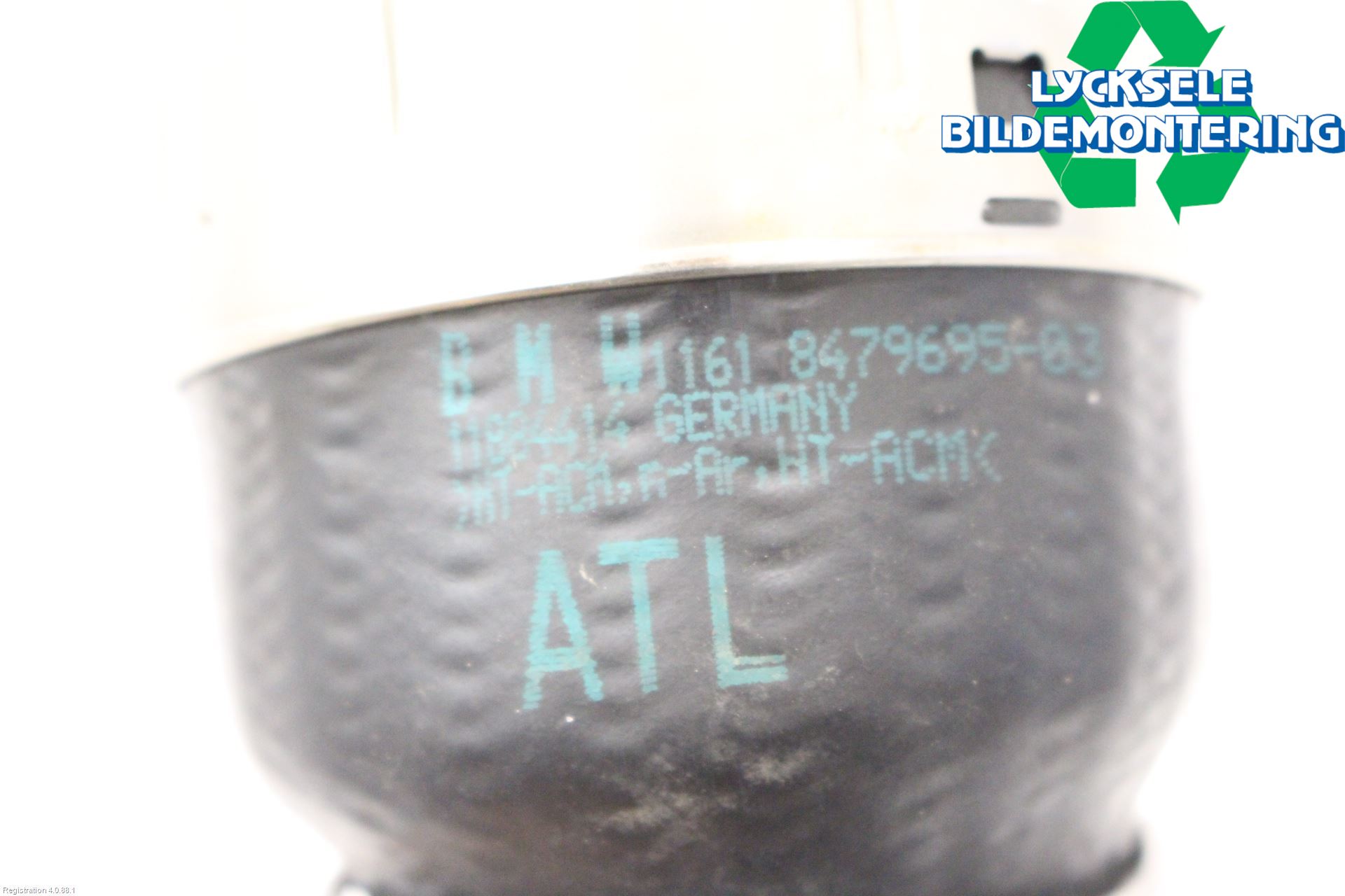 BMW 3 G20/G21/G80/G81 19- Laddluft-Intercoolerrör