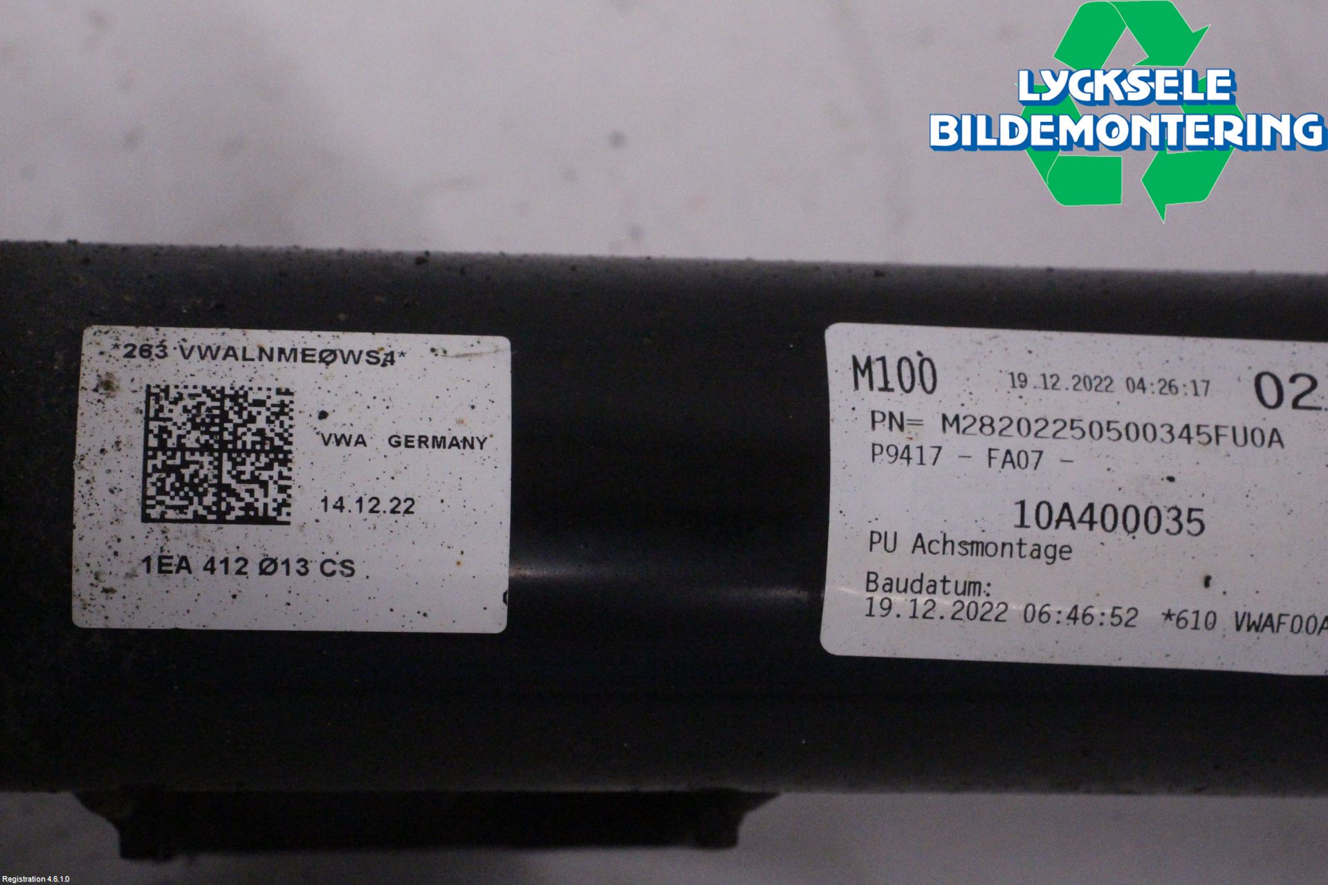 Volkswagen VW ID.3 21- Fjäderben Fram Vänster