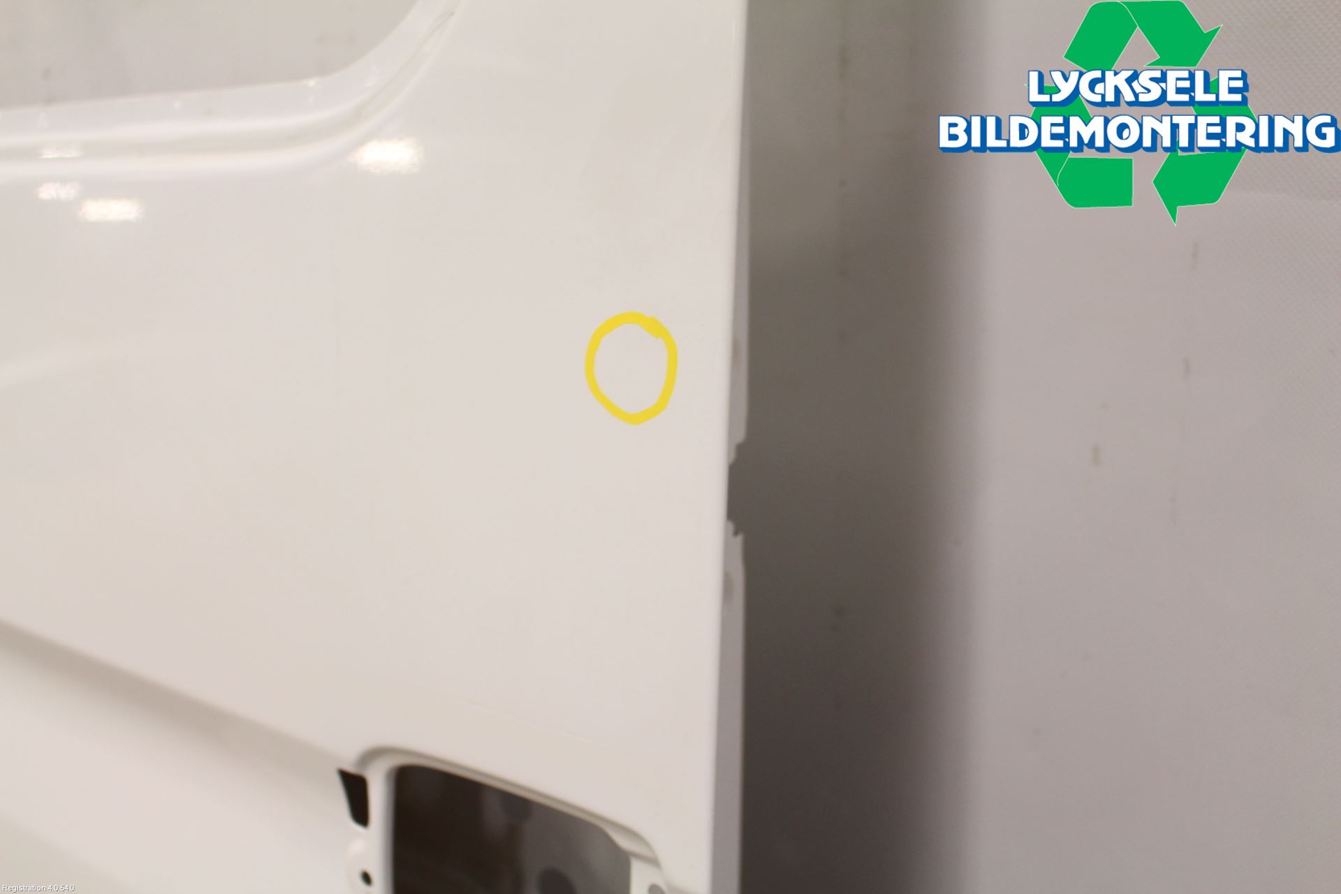 Iveco DAILY 07-13 Dörr Bak Vänster