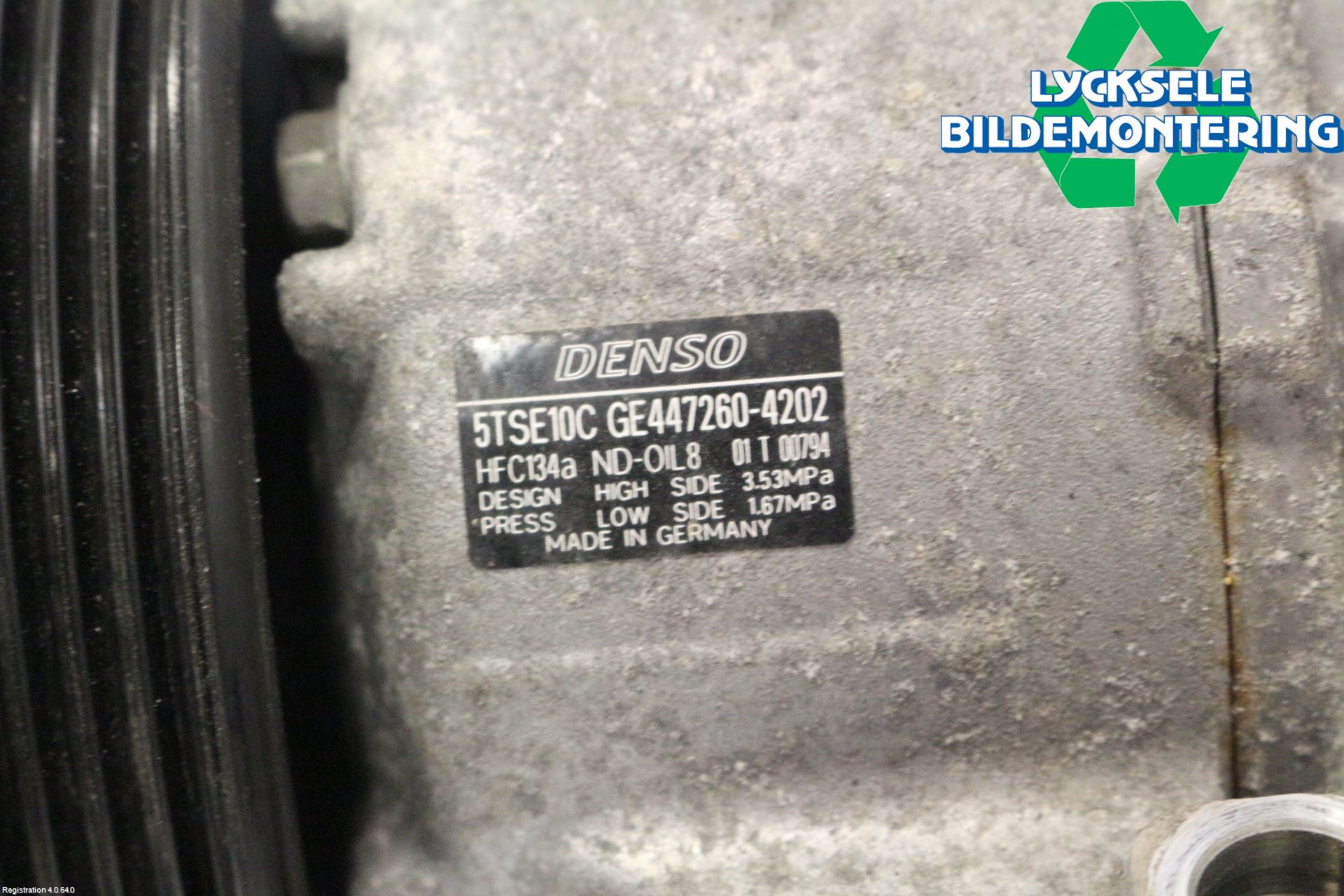 Toyota YARIS XP130 15-20 Ac Kompressor