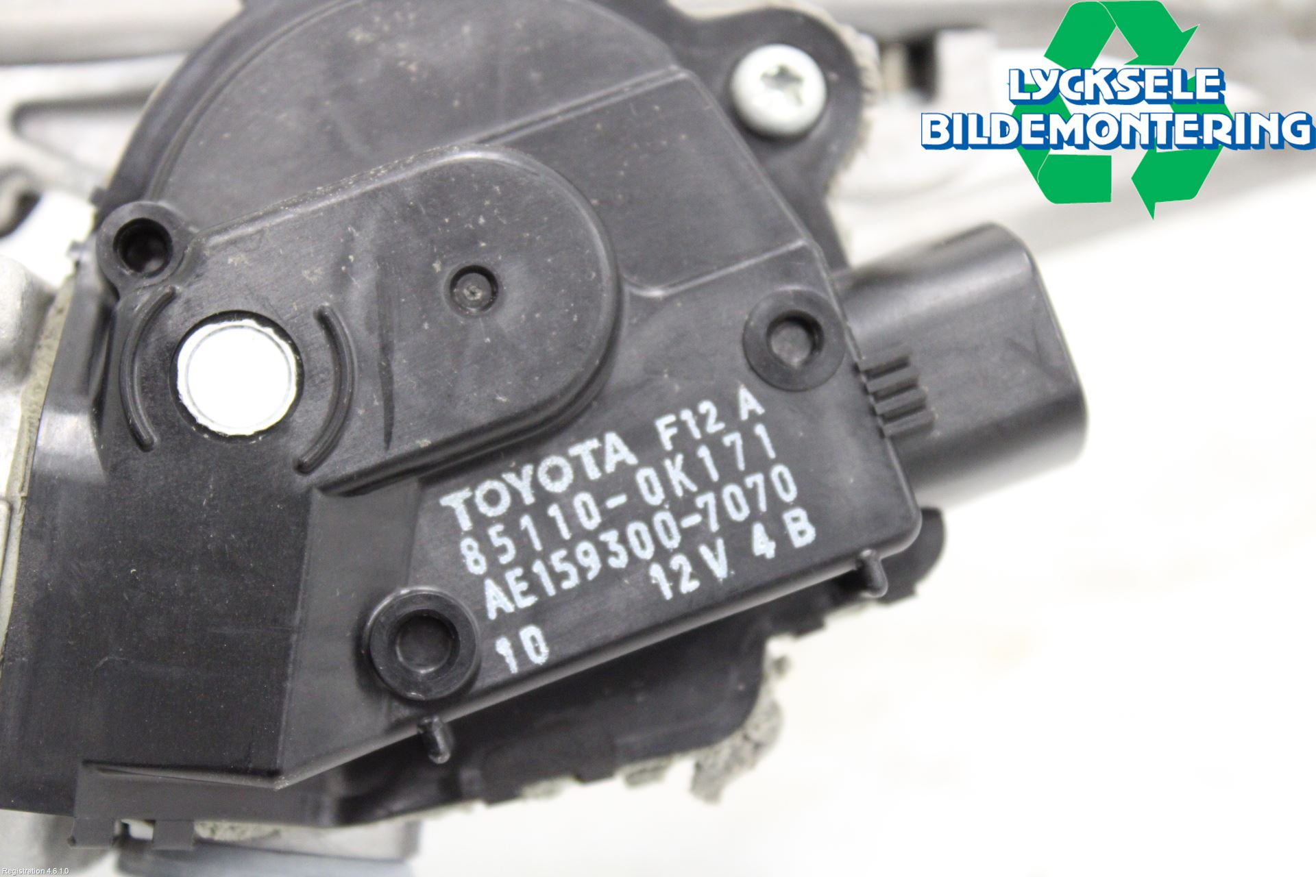 Toyota HILUX 16- Torkarmotor Vindruta