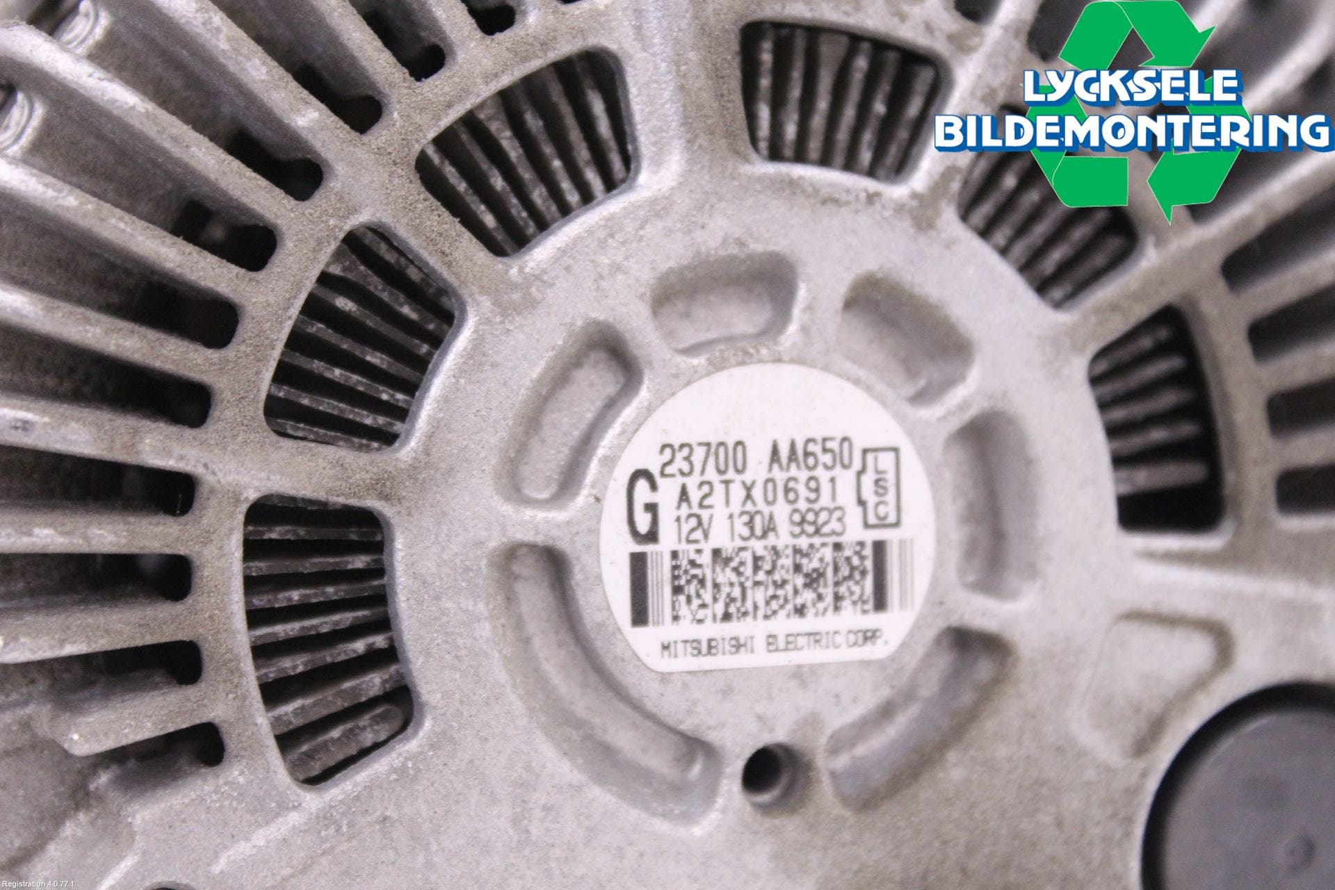 Subaru LEGACY 10-14 Generator