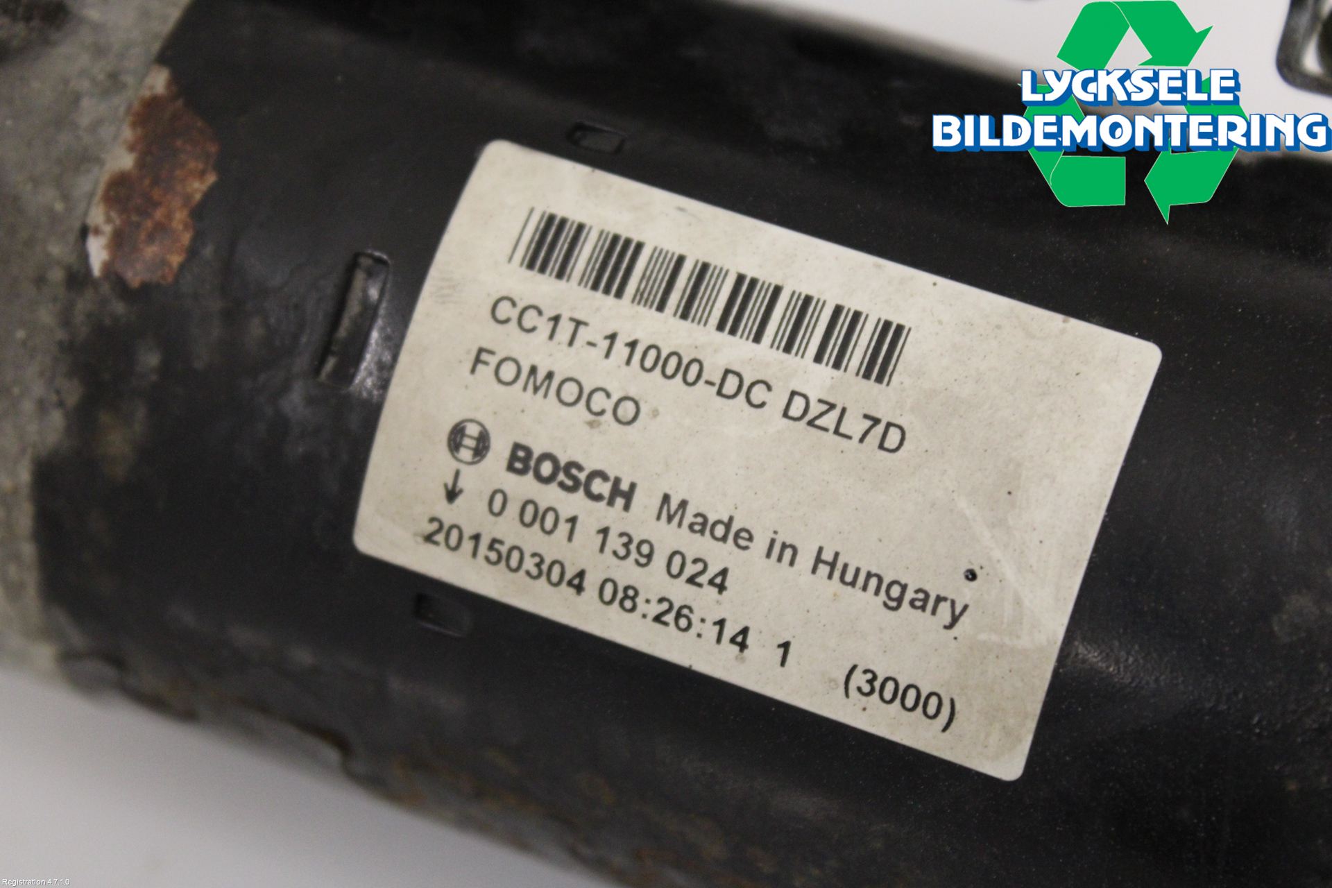 Ford TRANSIT/TOURNEO CUSTOM 13-24 Startmotor Diesel