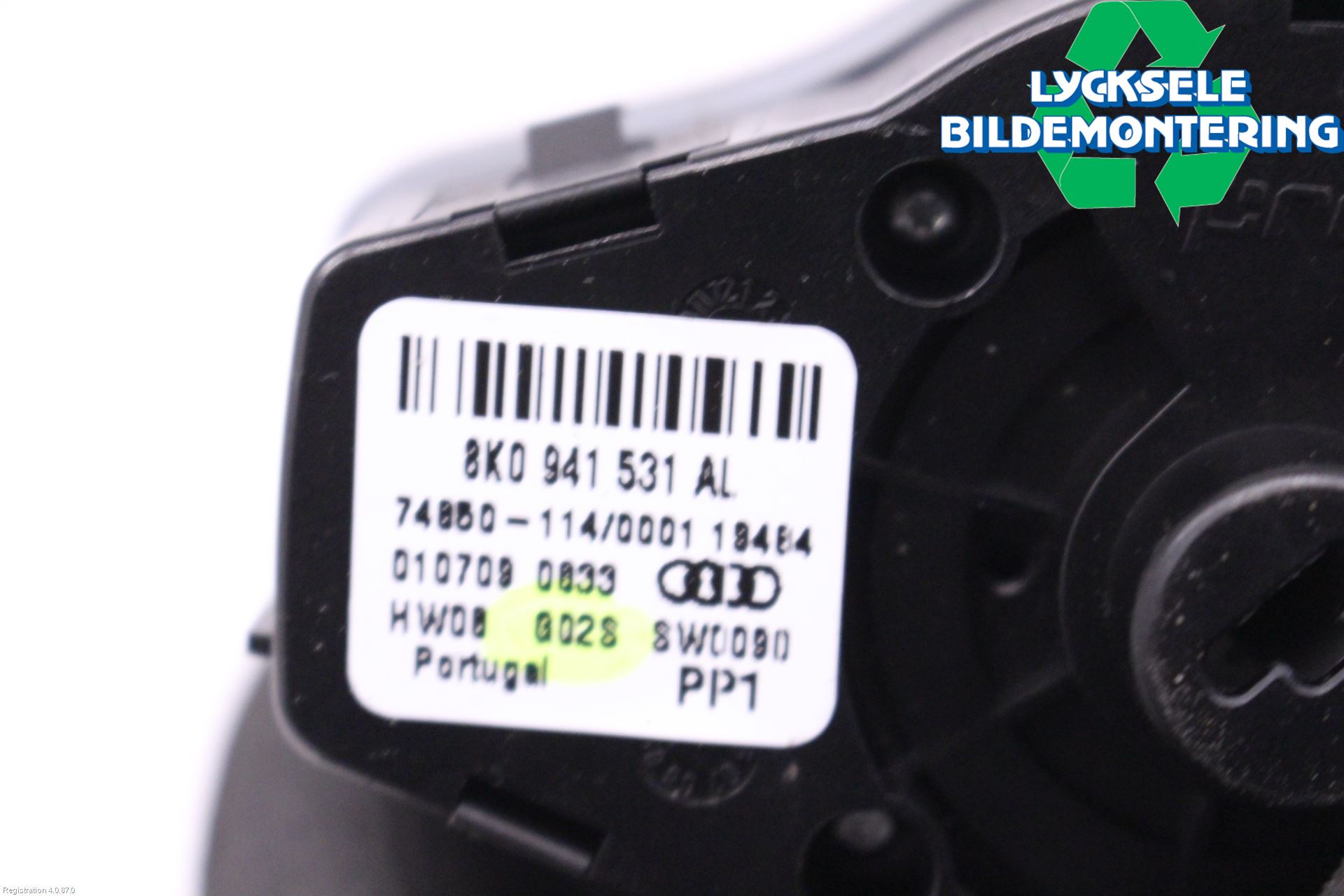 Audi A4/S4 08-11 Strömställare Ljus