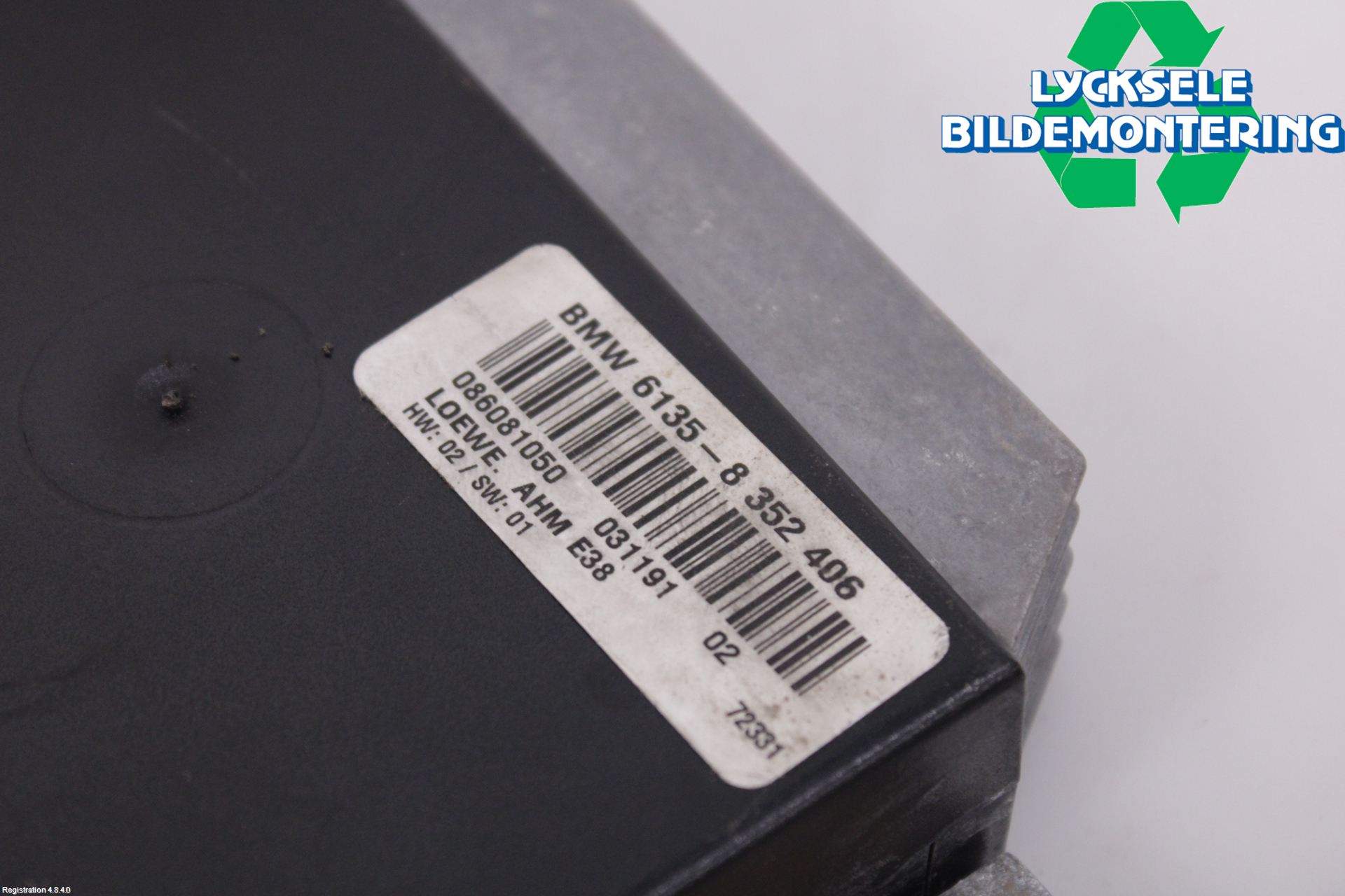 BMW 7 E38      93-01 Styrenhet Övrigt