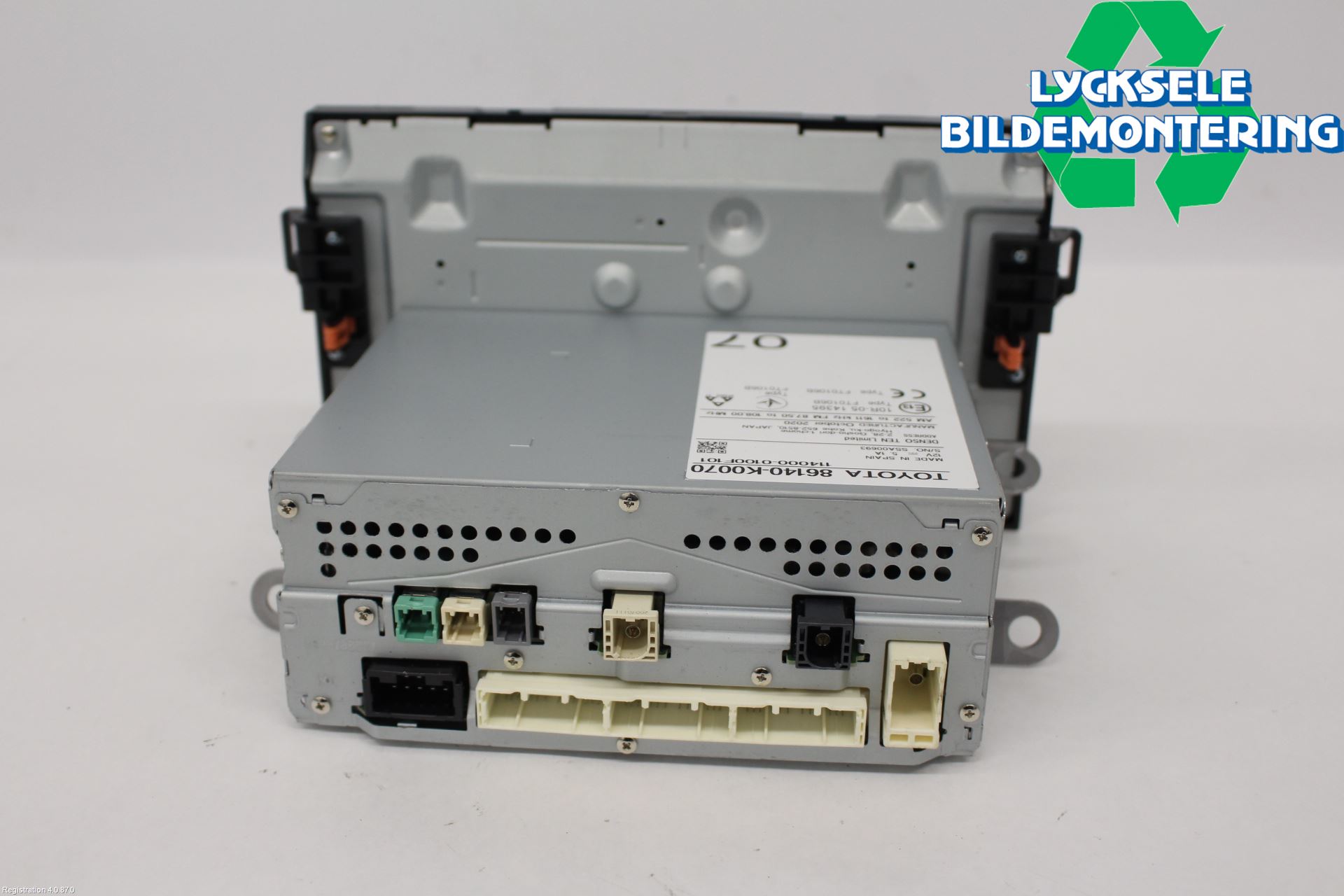Toyota YARIS XP21 20- Cd Radio - Multimediapanel