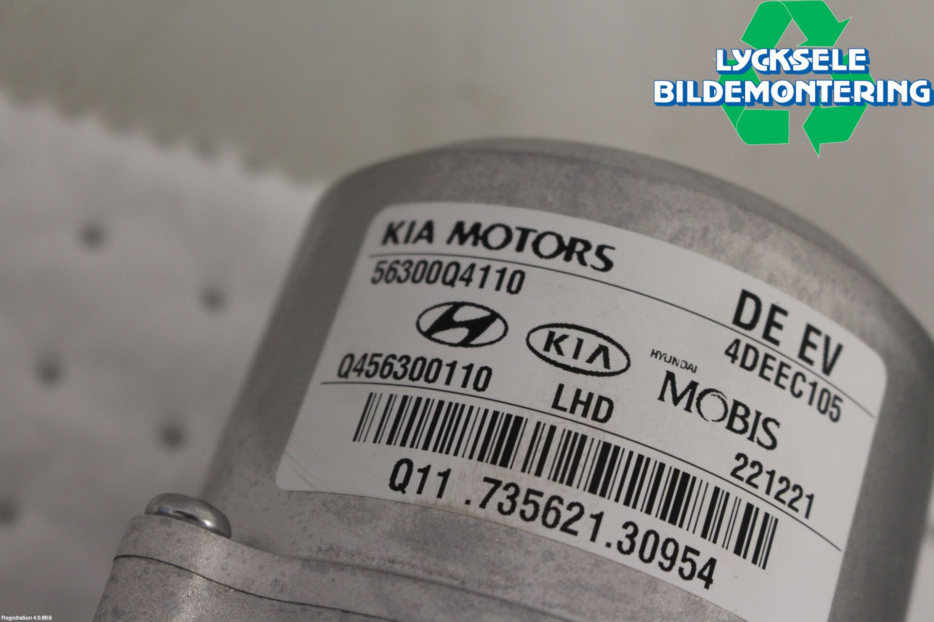 Kia NIRO (DE) 17-22 Rattaxelagg Med Inb Servo