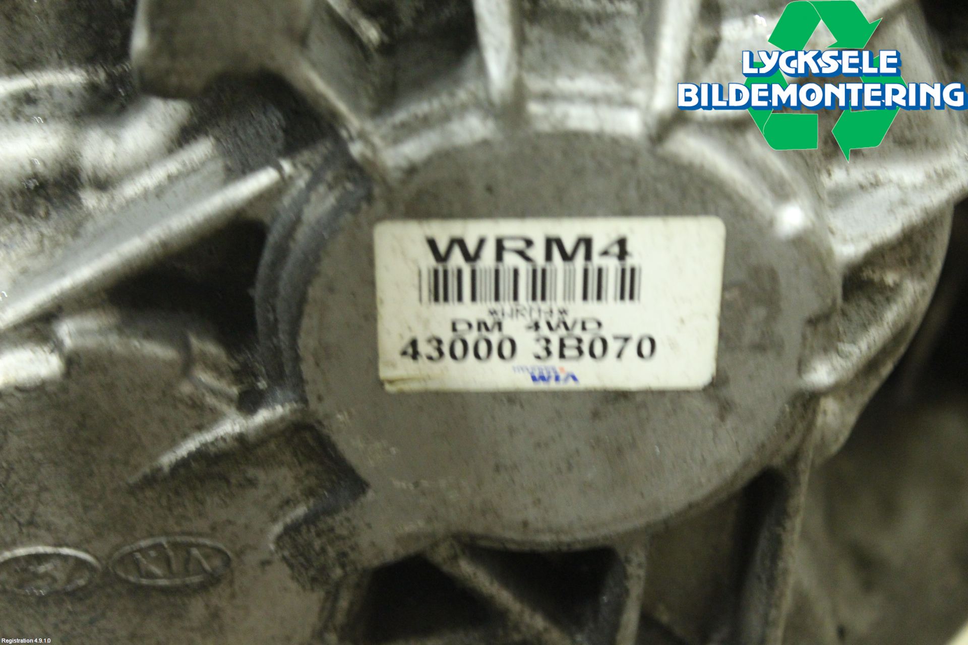 Kia SORENTO 10-14 Växellåda Man 6 Vxl