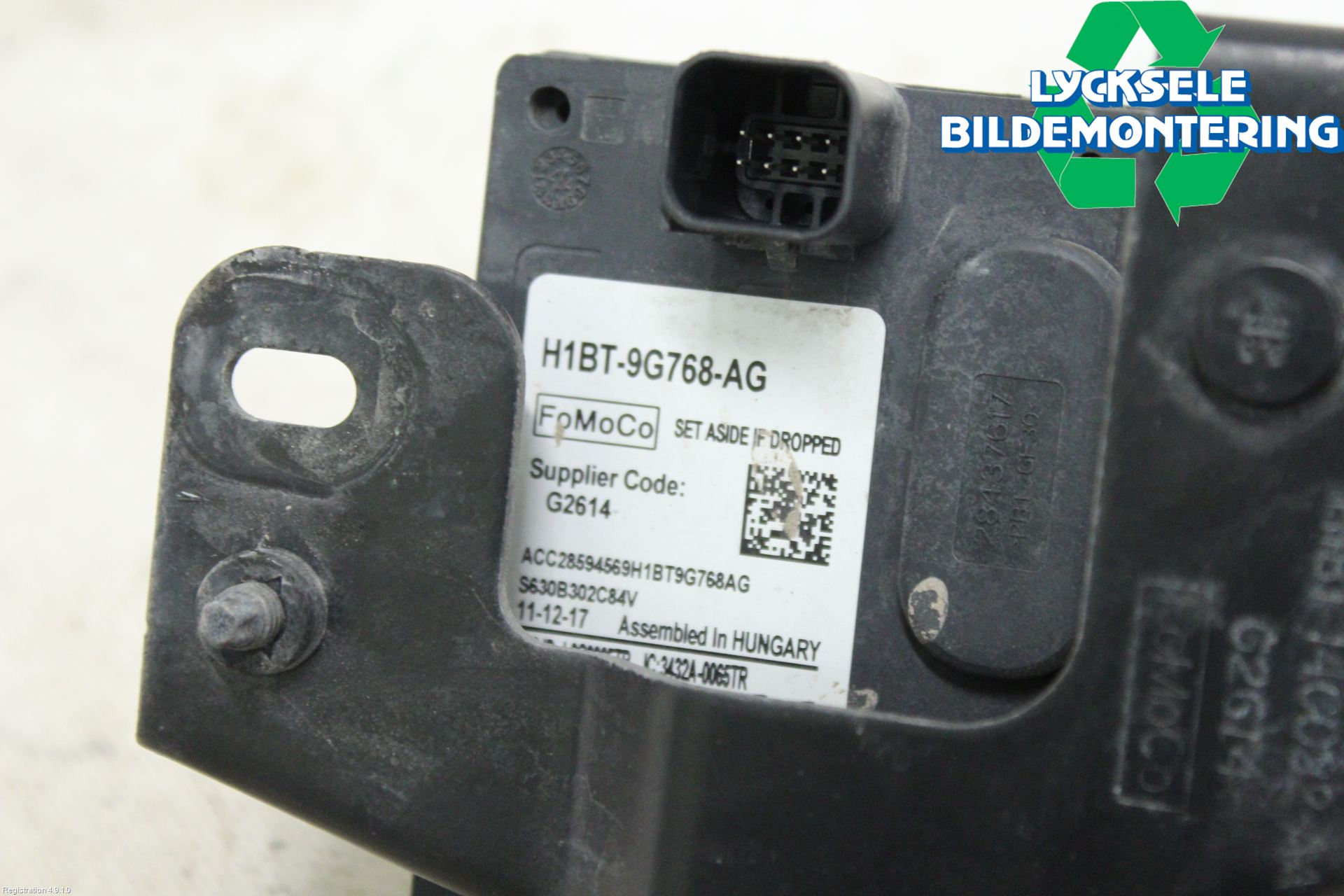 Ford FIESTA (VII) 18-23 Sensor Aktivt Kollisionsskydd