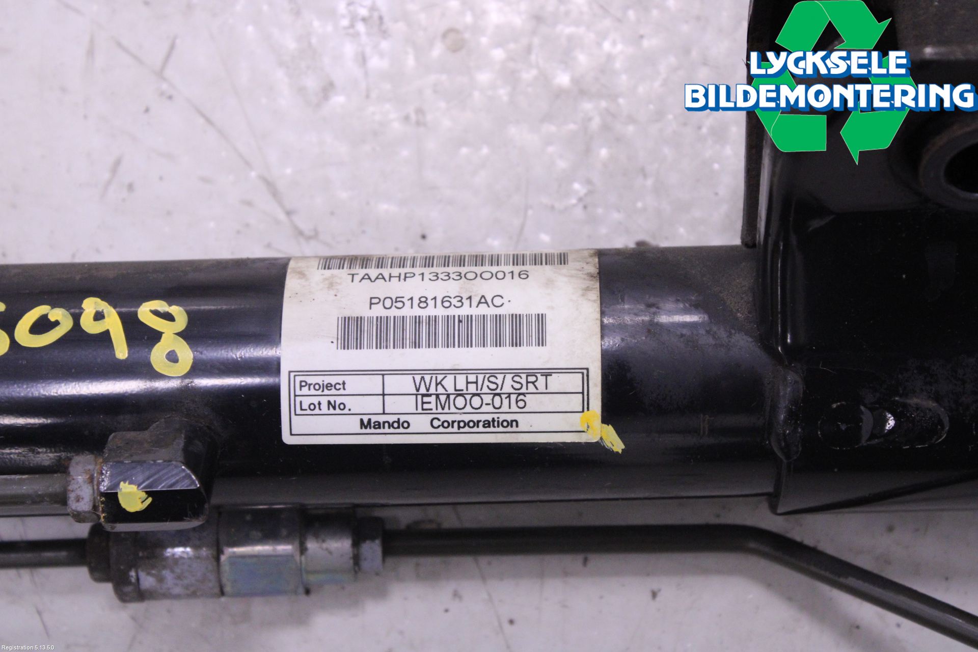Jeep GRAND CHEROKEE 10-20 Styrväxel Servo -Snäcka