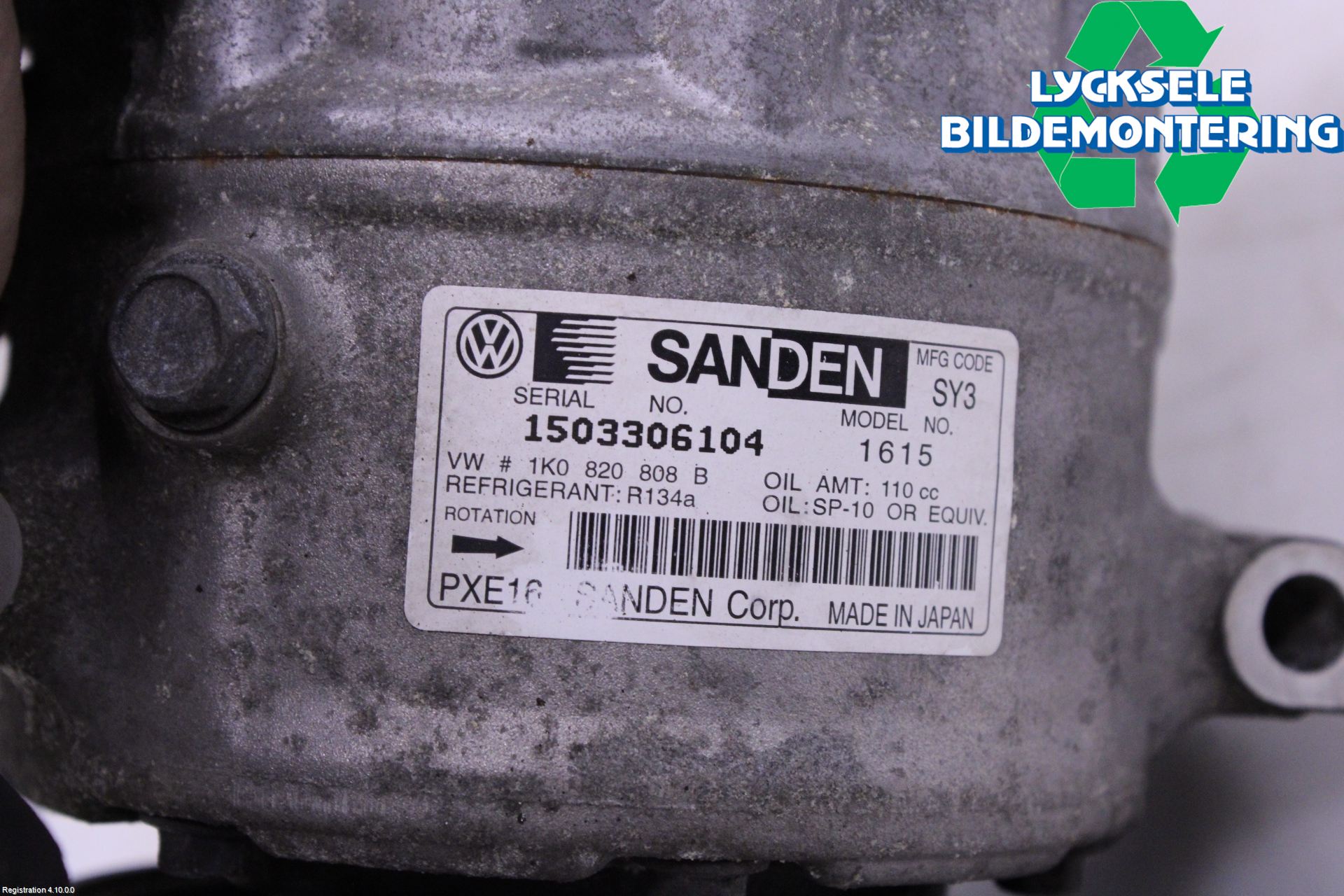 Skoda SUPERB 09-15 Ac Kompressor