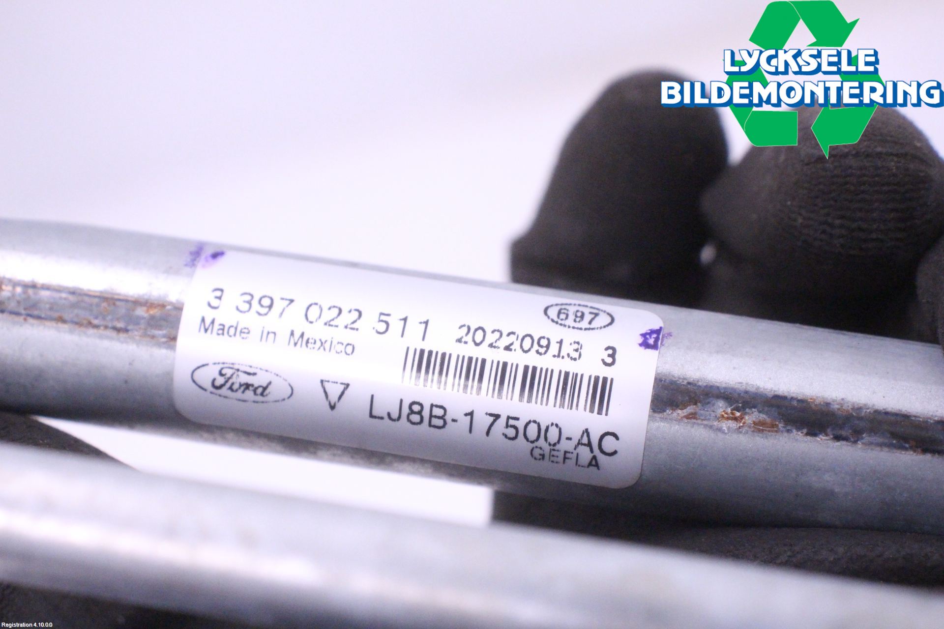 Ford MUSTANG Mach-E 21- Torkarmekanism Vindruta