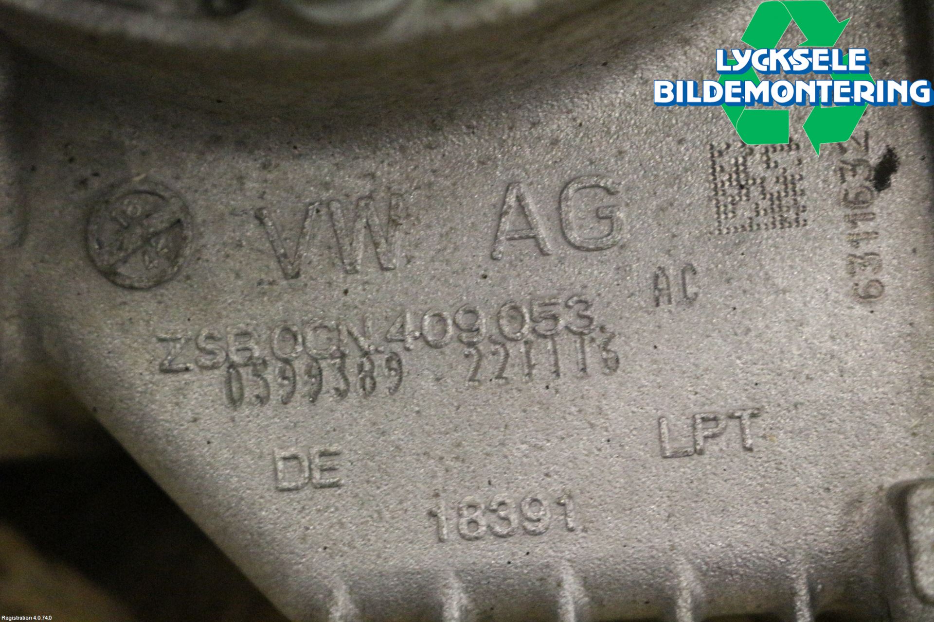 Volkswagen VW CADDY 16-20 Växel Fördelningslåda