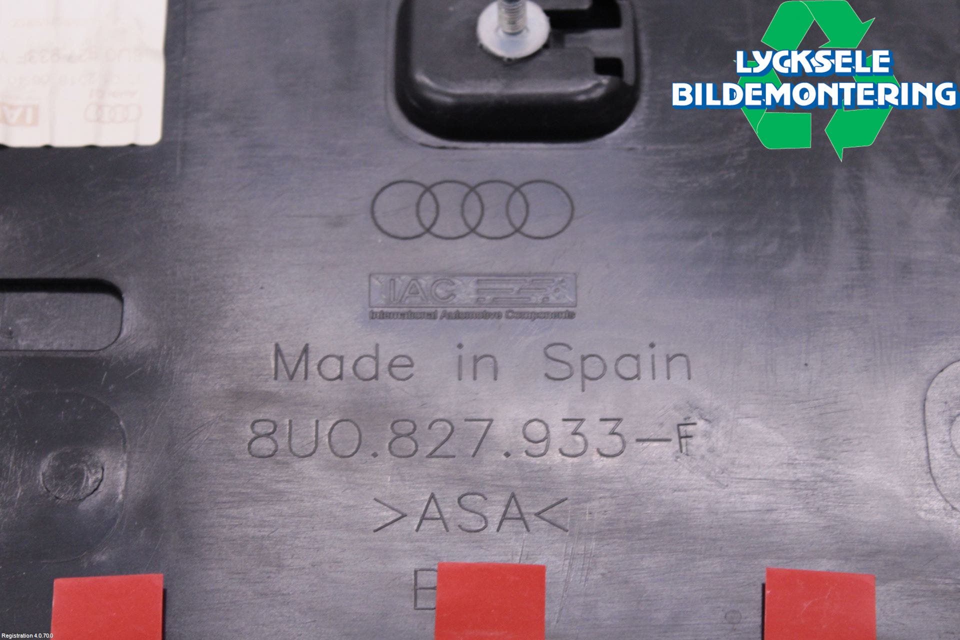 Audi Q3 8U 12-18 Spoiler Baklucka