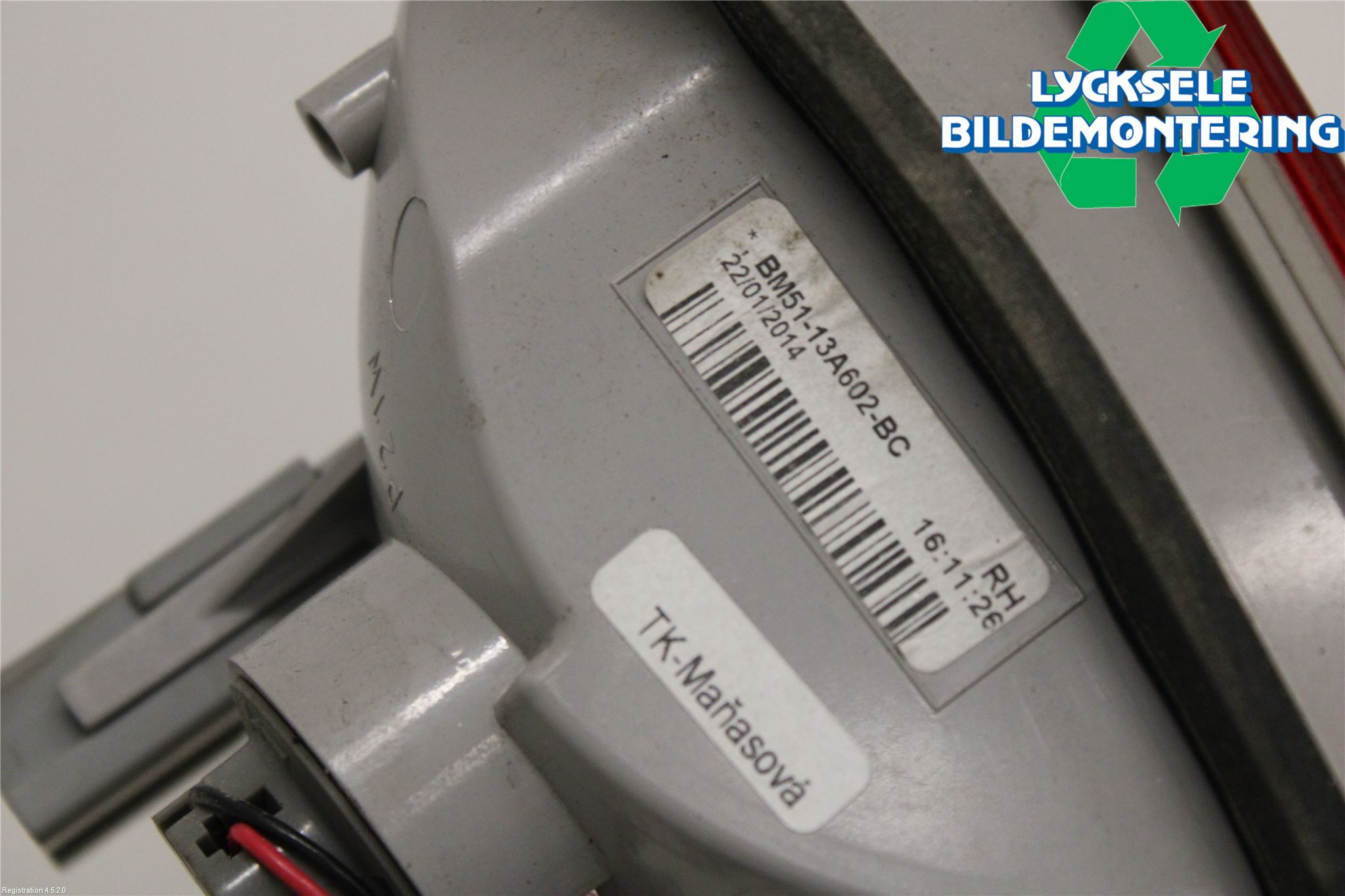 Ford FOCUS 11-14 Bakljus Lucka Hö