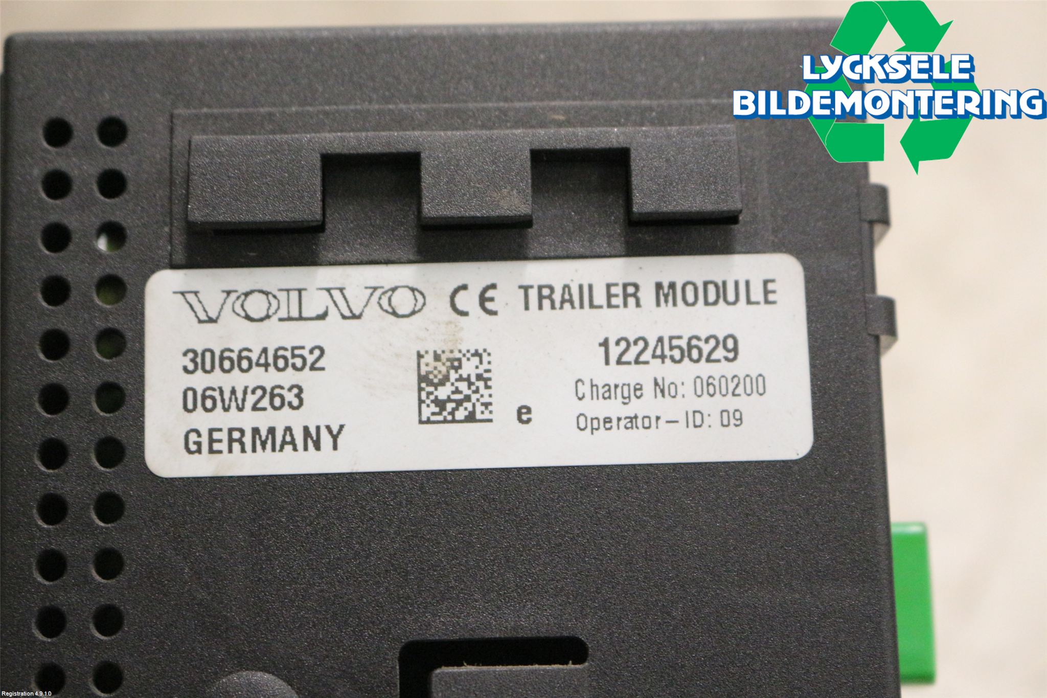 Volvo V70 05-08 Styrenhet Dragkrok