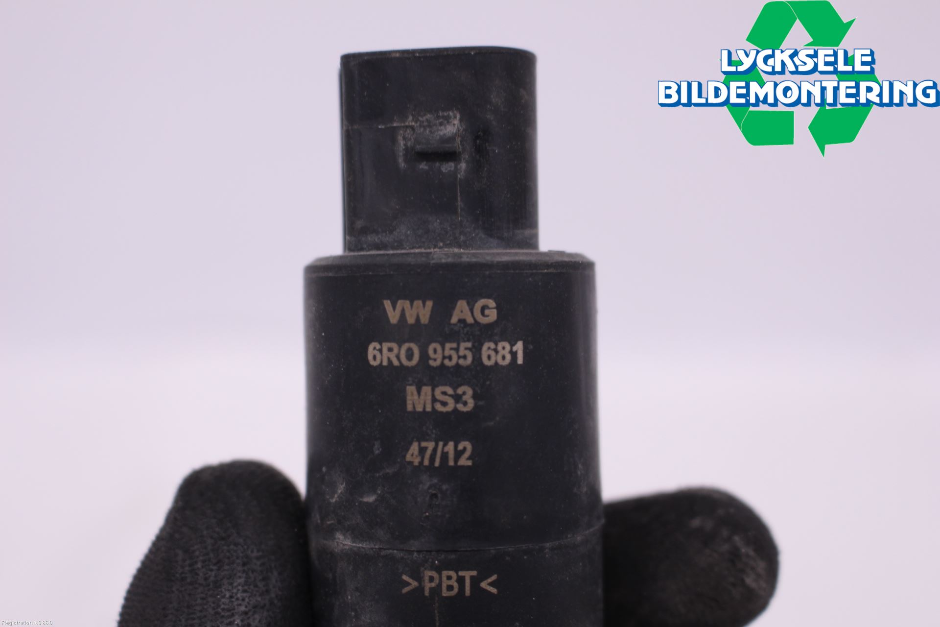 Volkswagen VW GOLF / E-GOLF VII 13-20 Spolarpump Högtryck