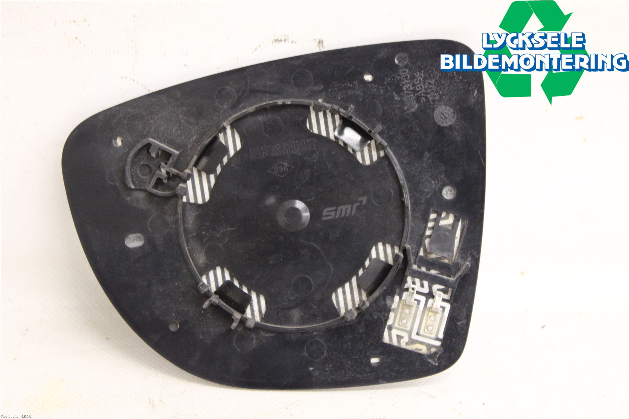 Renault CAPTUR 13-19 Spegelglas Hö