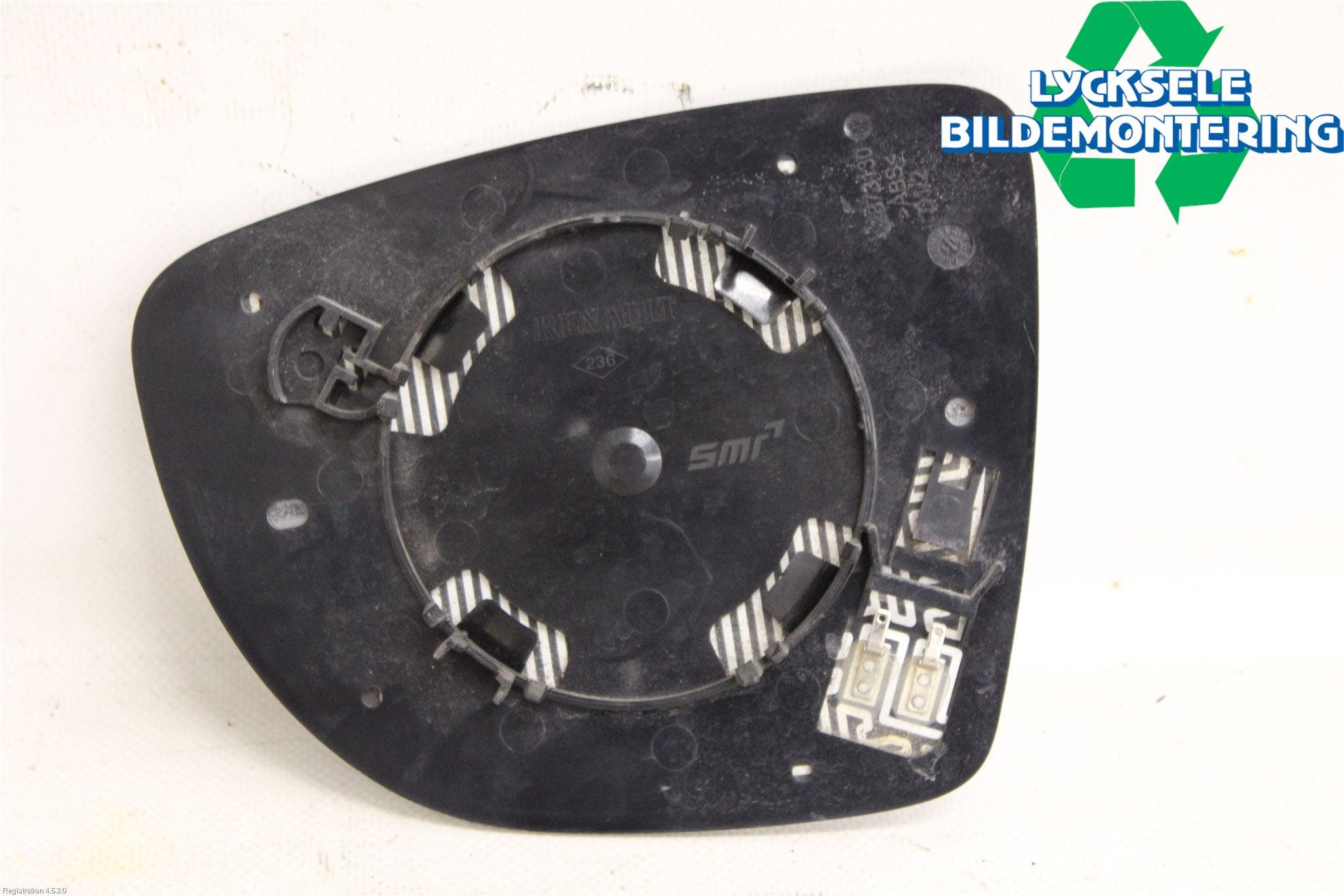 Renault CAPTUR 13-19 Spegelglas Hö